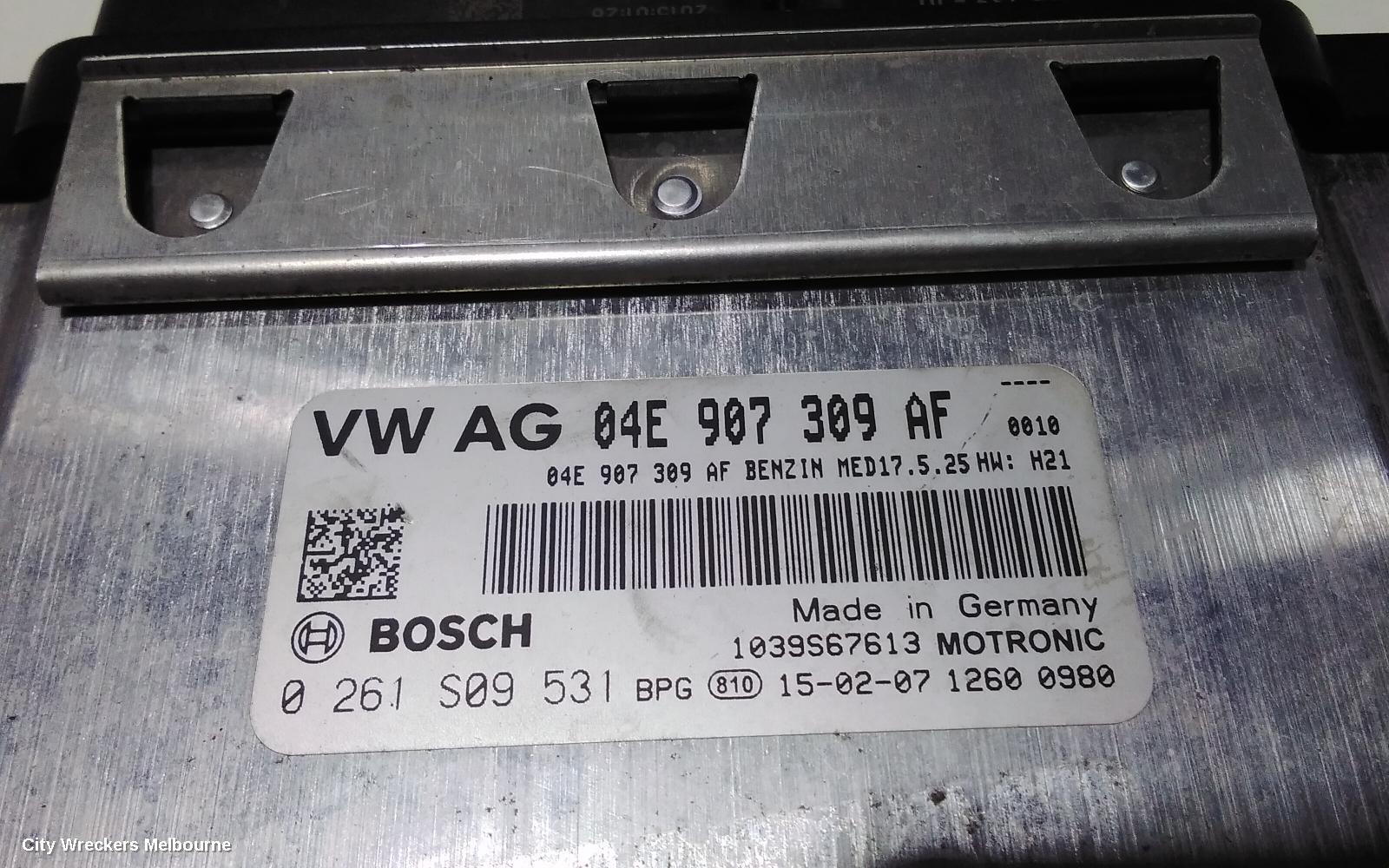 VOLKSWAGEN POLO ECU, ENGINE ECU, 1.2, PETROL, CJZD CODE, ECU ONLY, 6R, 05/2014 - 09/2017 - Image 2