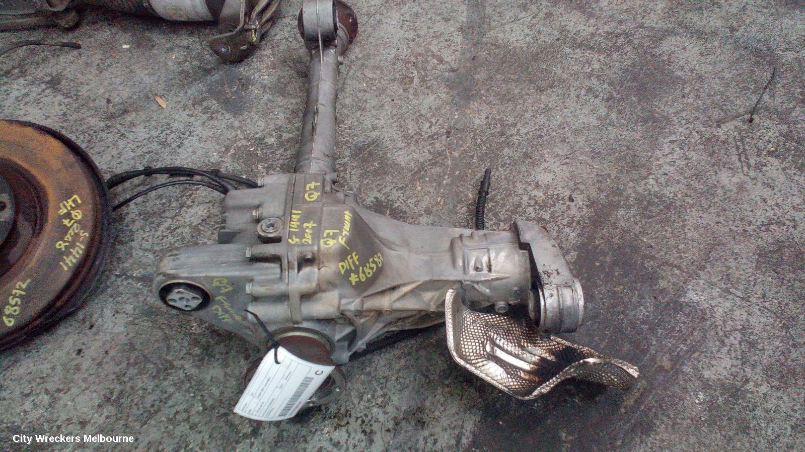 AUDI Q7 FRONT DIFF ASSEMBLY, 4L, 09/2006 - 08/2015 - Image 1