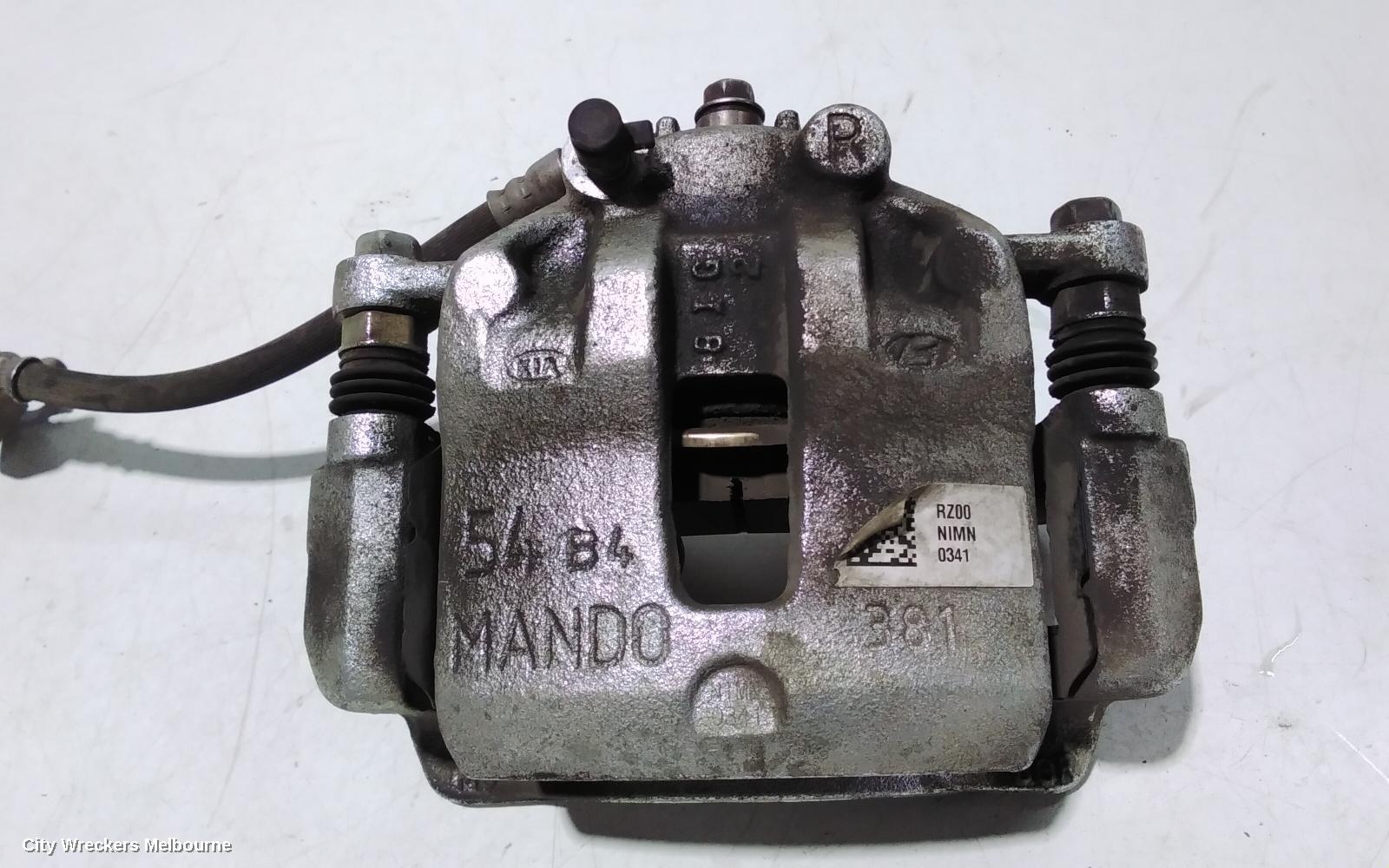 KIA RIO CALIPER, RH FRONT, S/SX/SPORT, YB, 12/2016 ONWARDS - Image 2