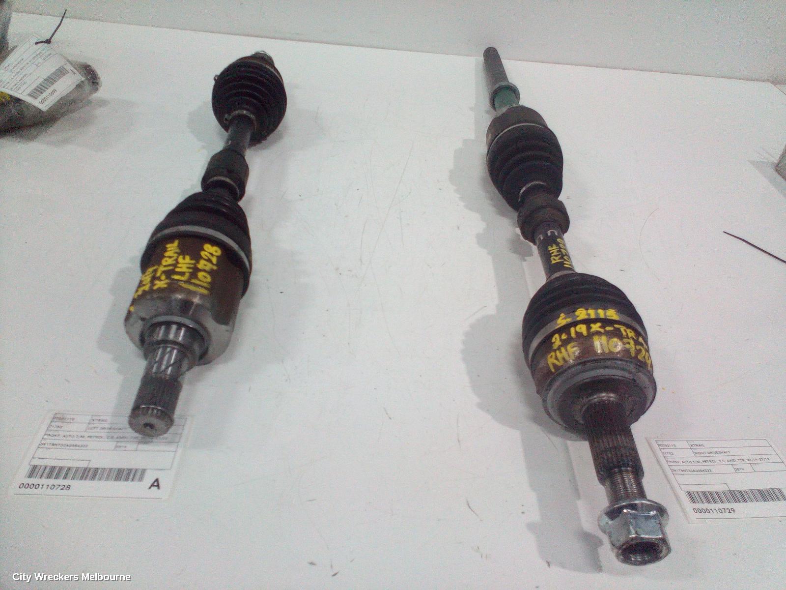 NISSAN XTRAIL LEFT DRIVESHAFT, FRONT, AUTO T/M, PETROL, 2.5, AWD,  T32, 02/2014 - 07/2022 - Image 3