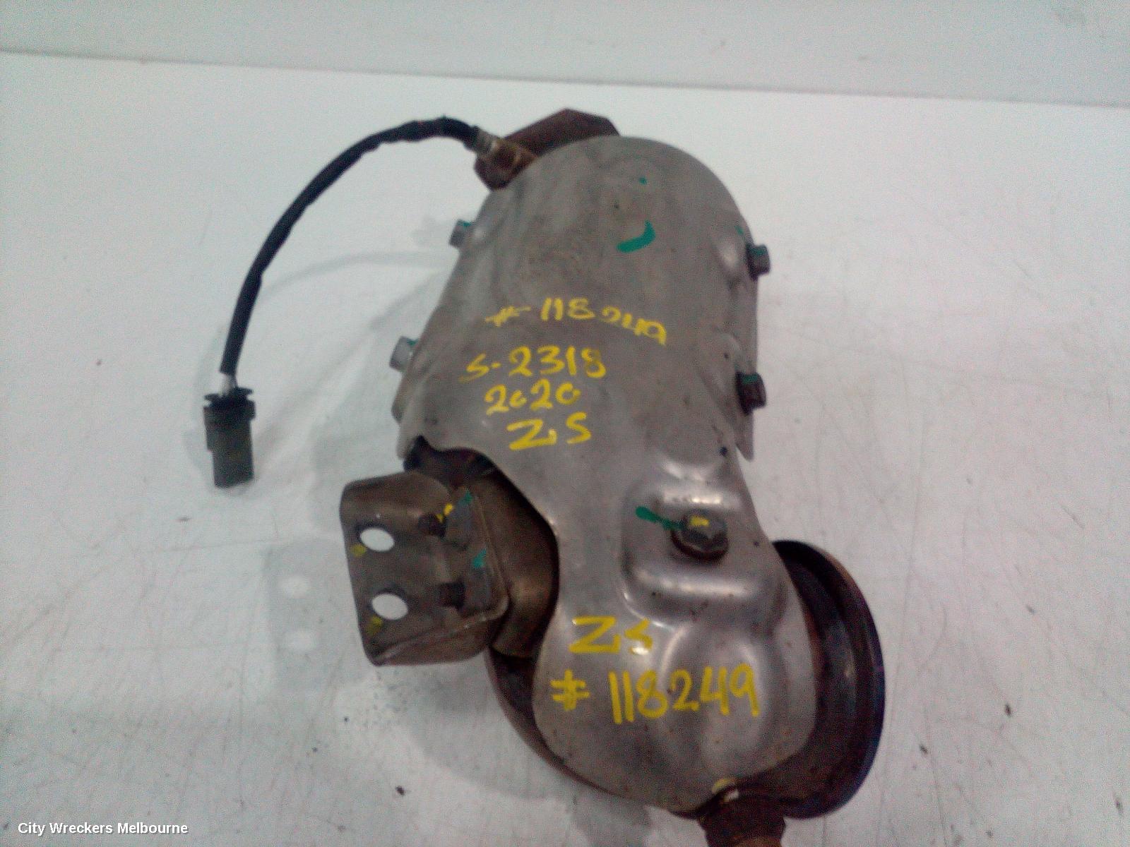 MG ZS CATALYTIC CONVERTER, UNDER CAR-CAT TYPE, 1.0, AZS1, 09/2017 ONWARDS - Image 1
