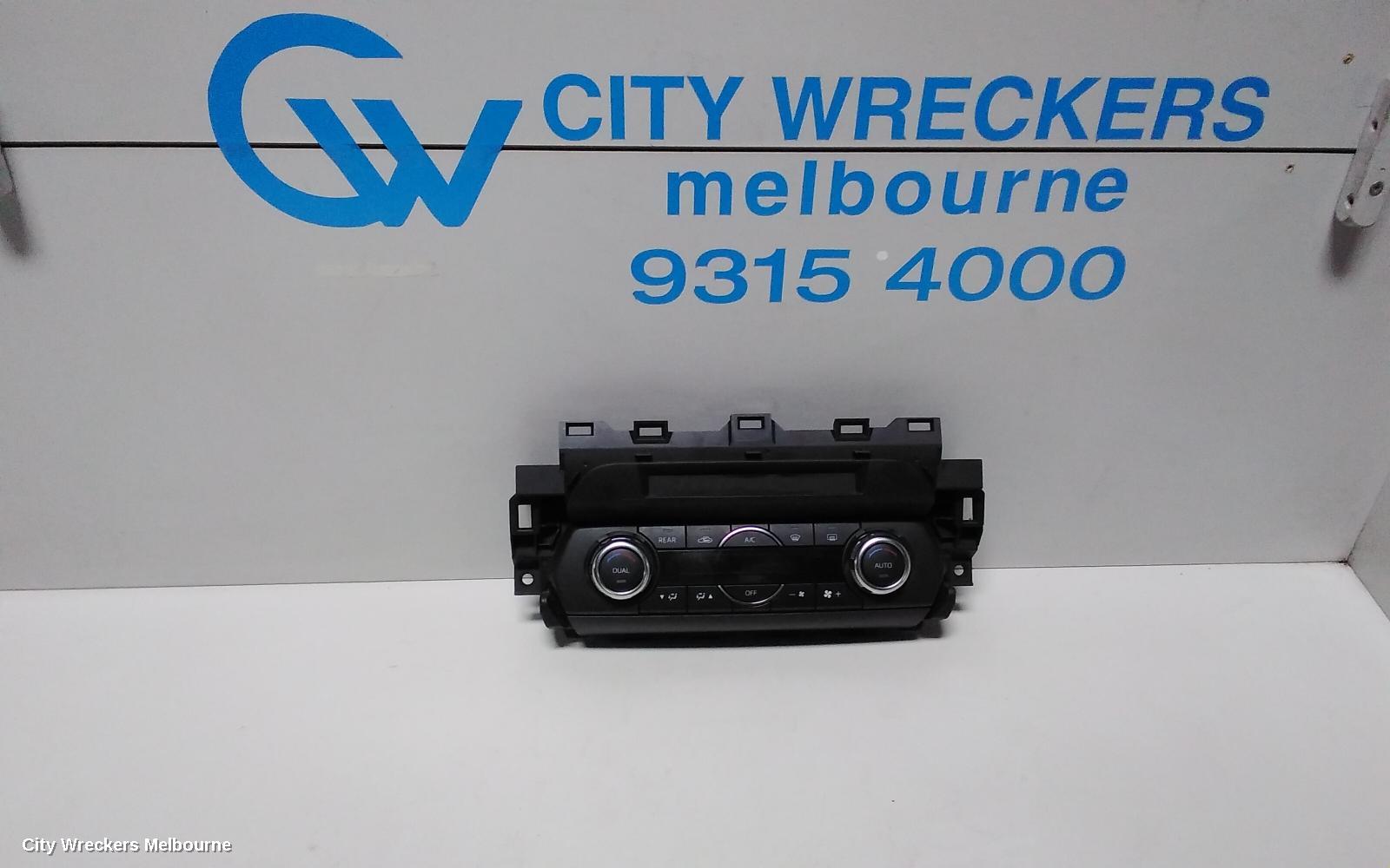 MAZDA CX9 HEATER/AC CONTROLS, FRONT, THREE ZONE CLIMATE CONTROL, NON HEATED SEAT TYPE, TC, SPORT, 07/2016 ONWARDS - Image 1