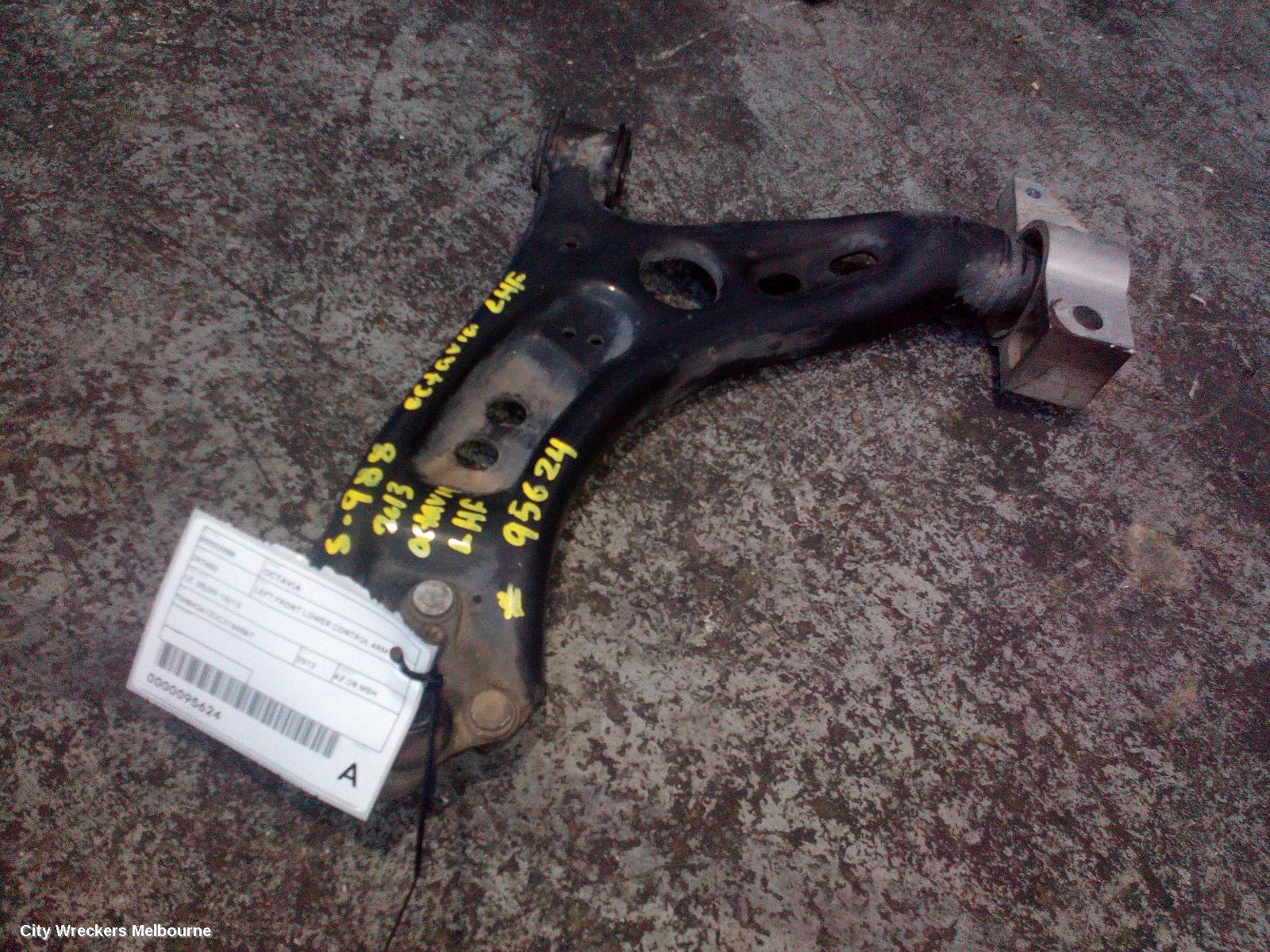 SKODA OCTAVIA LEFT FRONT LOWER CONTROL ARM, 1Z, 05/2009 - 10/2013 - Image 1