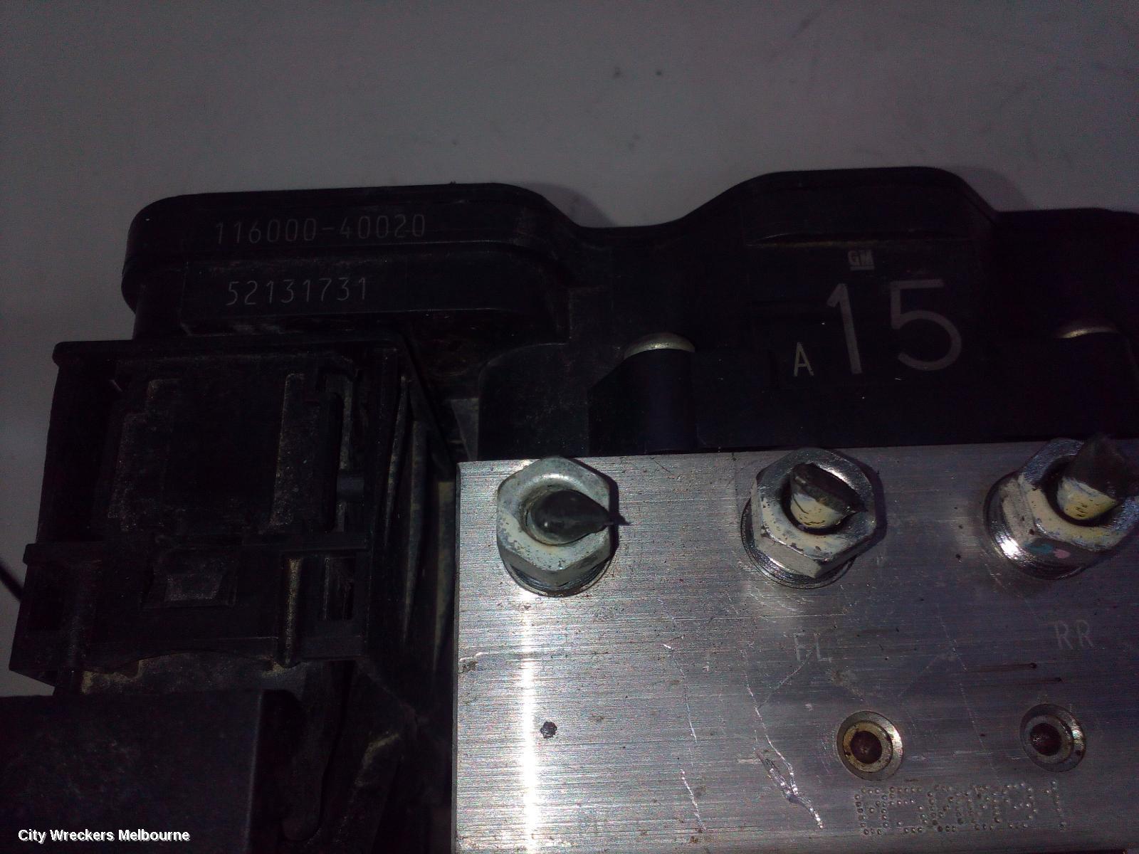 HOLDEN COLORADO ABS PUMP/MODULATOR, RG/RG7, P/N 52131731, 12/2012 - 12/2020 - Image 2