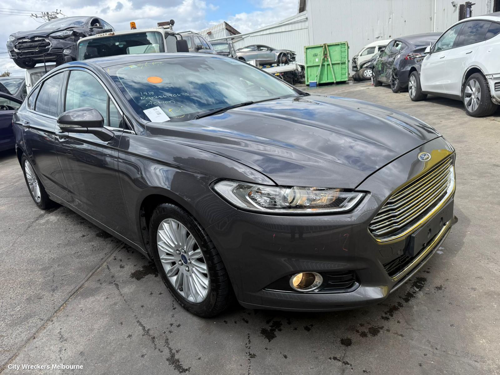 FORD MONDEO REAR BUMPER, MD, HATCH, W/ PARK SENSOR TYPE, 09/2014 - 06/2020 - Image 3