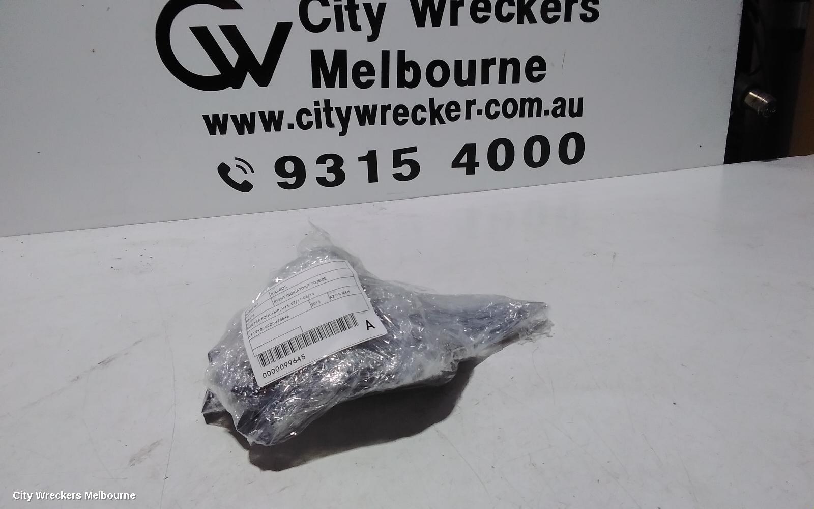 RENAULT KALEOS RIGHT INDICATOR/FOG/SIDE, BUMPER FOGLAMP, H45, 07/2011 - 03/2013 - Image 1