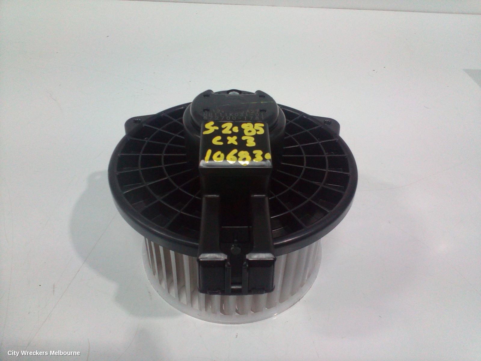 MAZDA CX3 HEATER FAN MOTOR, DK, 03/2015 ONWARDS - Image 1
