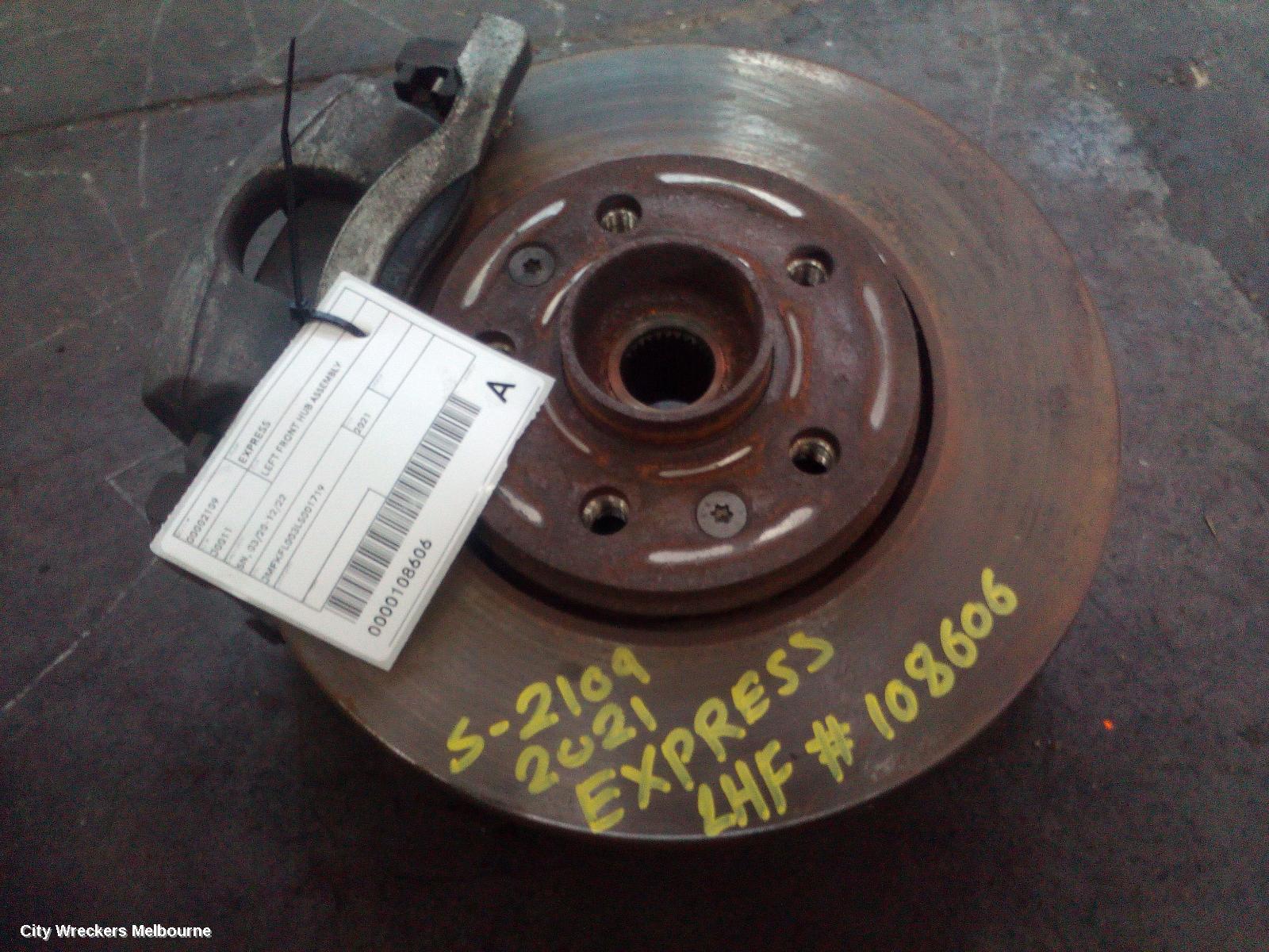 MITSUBISHI EXPRESS LEFT FRONT HUB ASSEMBLY, SN, 03/2020 - 12/2022 - Image 2
