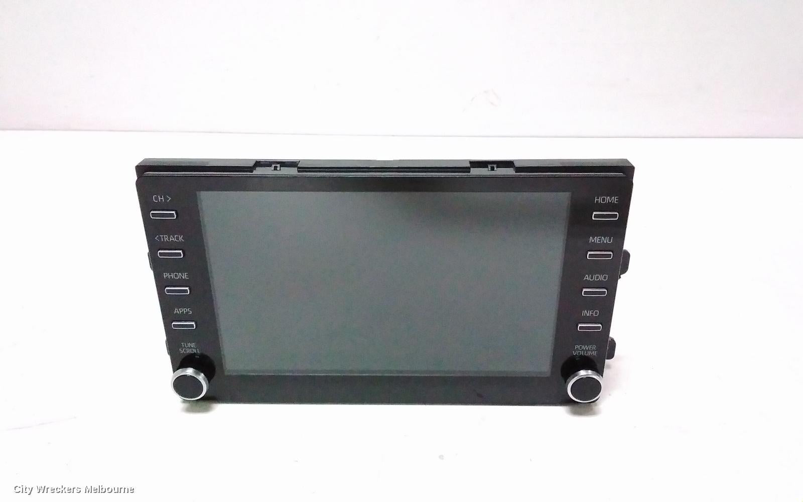 TOYOTA KLUGER RADIO/CD/DVD/SAT/TV, HEAD UNIT, W/ DISPLAY UNIT, 8IN TOUCHSCREEN, W/ SAT NAV TYPE, XU70 SERIES, 03/2021 - 07/2022 - Image 2