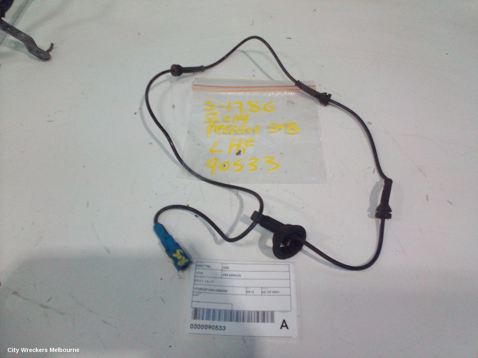PEUGEOT 508 ABS SENSOR, 07/2011 - 12/2017 - Image 3