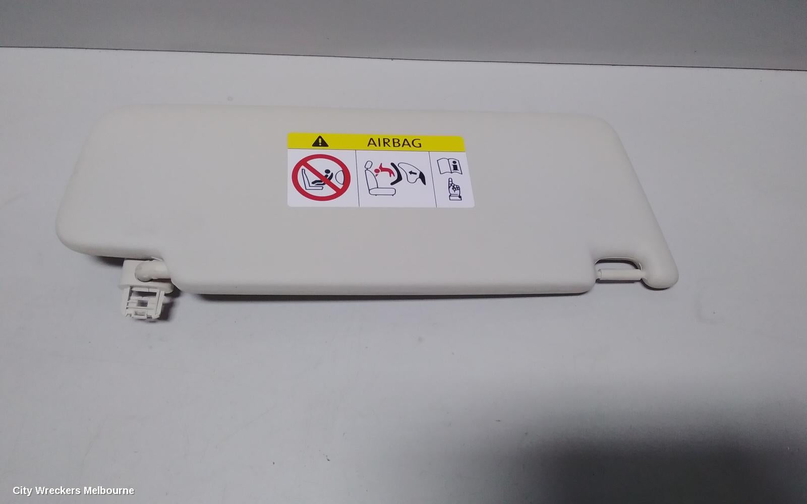 VOLKSWAGEN PASSAT SUNVISOR, B8/MK7, LH SIDE, GREY, 06/2015 - 05/2023 - Image 2