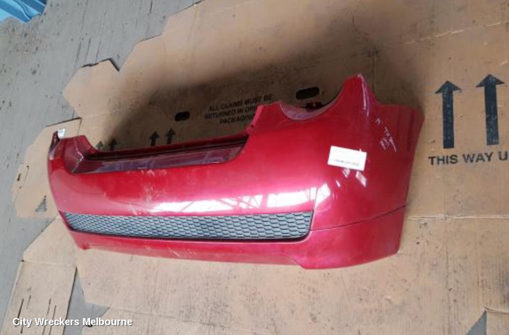 HOLDEN BARINA REAR BUMPER, BUMPER BAR (COMPLETE), TK, 3DR/5DR HATCH, 07/2008 - 12/2012 - Image 2