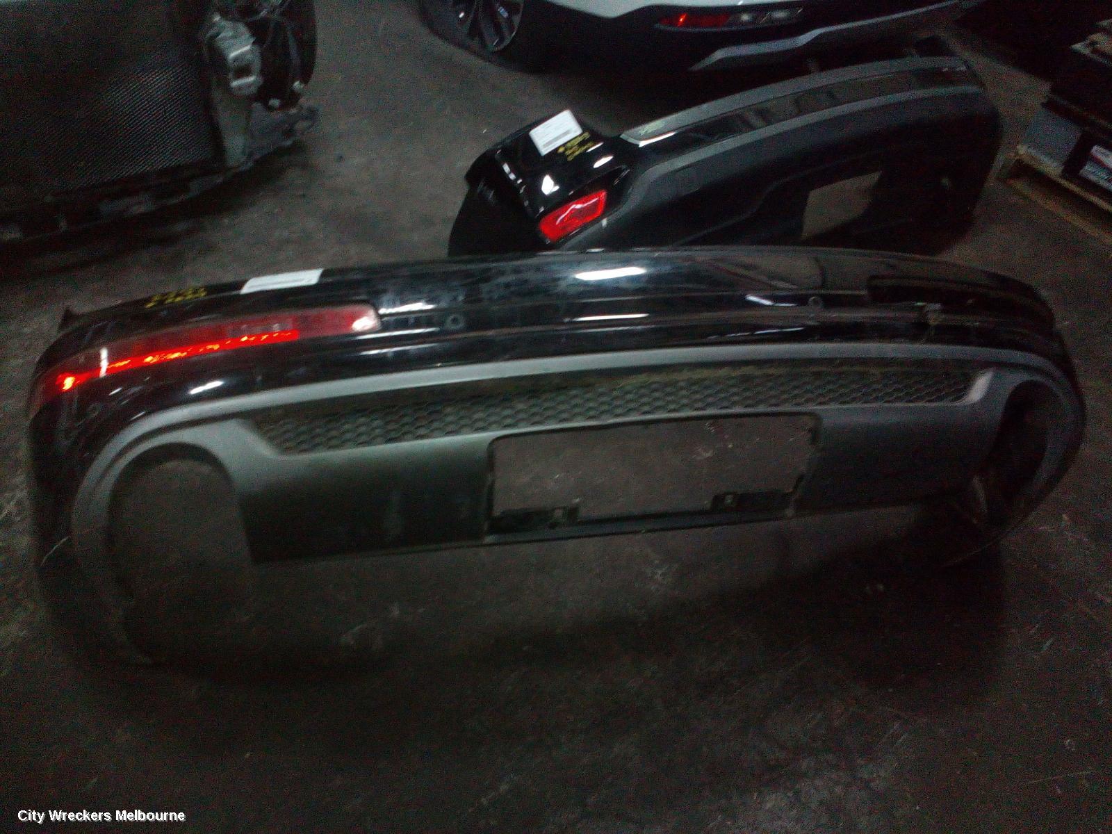 AUDI Q7 REAR BUMPER, BUMPER BAR (2 PIECE), 4L, BLACK, 10/2009 - 08/2015 - Image 1