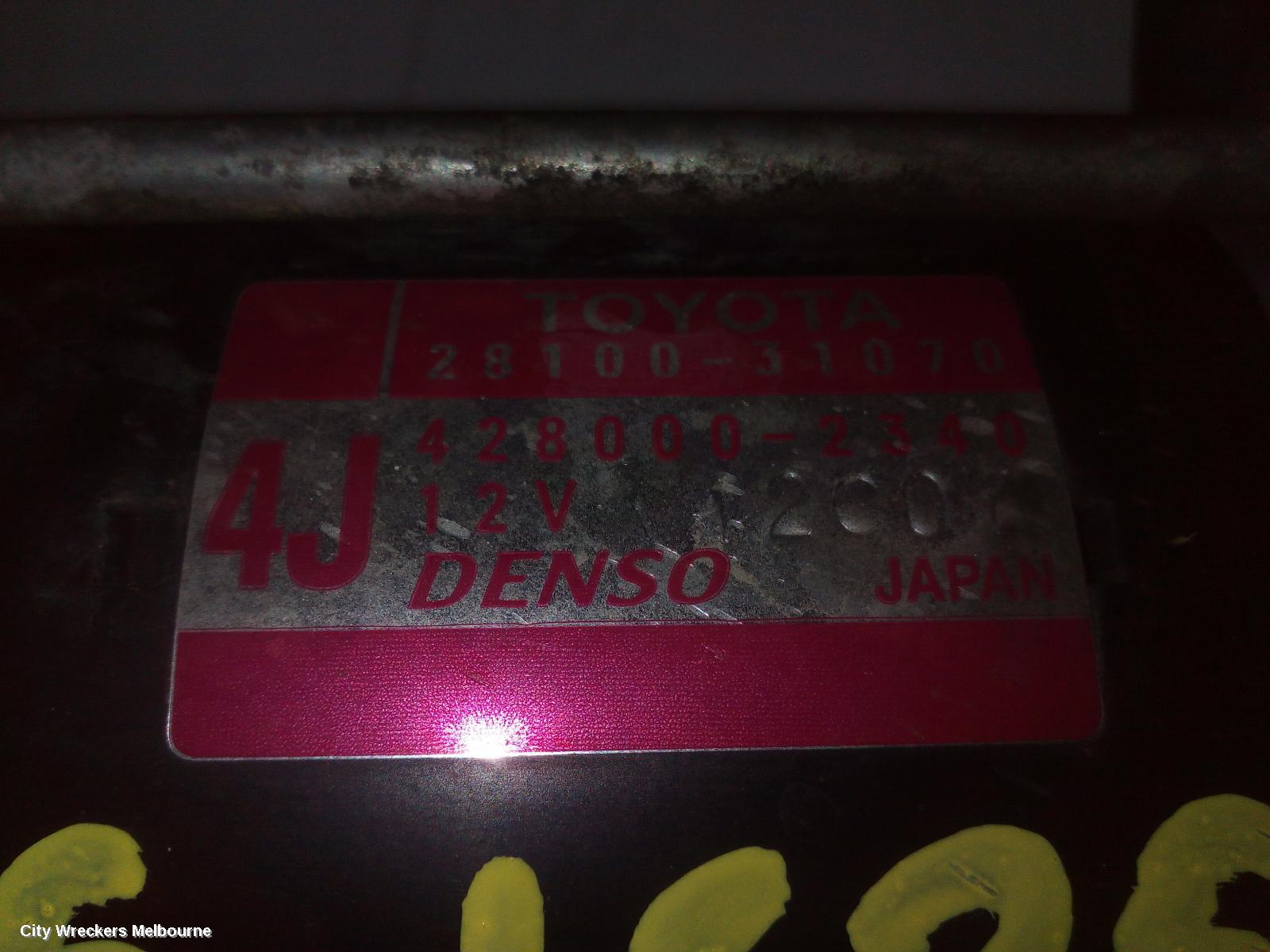 LEXUS IS250/IS250C STARTER, IS250/IS250C, 2.5, 4GR, GSE20R, 11/2005 - 12/2014 - Image 3