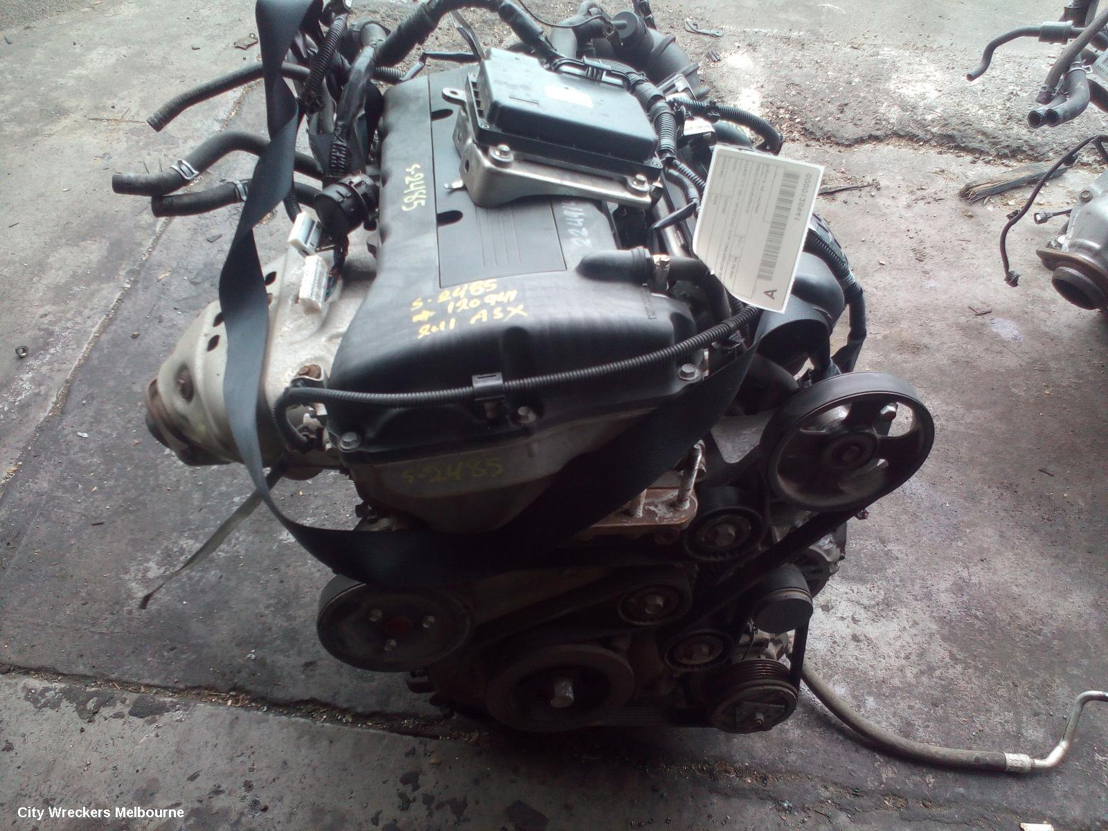 MITSUBISHI ASX ENGINE, PETROL, 2.0, 4B11, MIVEC/VVT, DUAL CAM POSITION SENSOR TYPE, FWD, XA-XB, 05/2010 - 06/2013 - Image 2