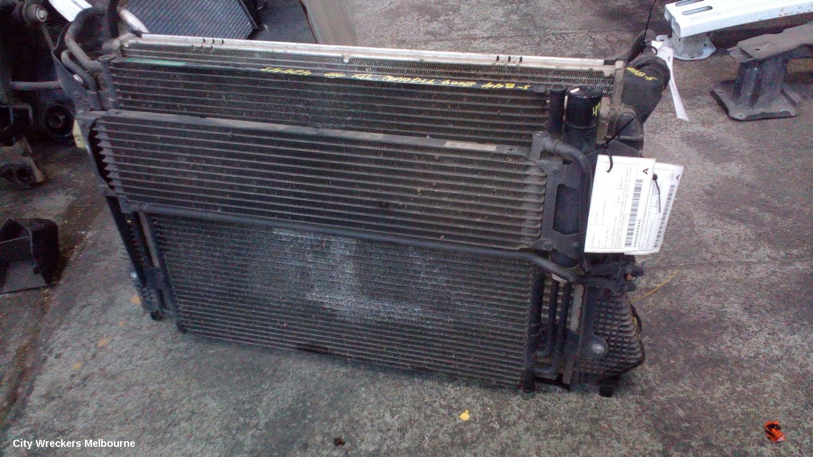 VOLKSWAGEN TIGUAN INTERCOOLER, DIESEL, 2.0, CBAB/CFFB CODE, P/N 3C0145805AM, 11/2008 - 08/2016 - Image 1