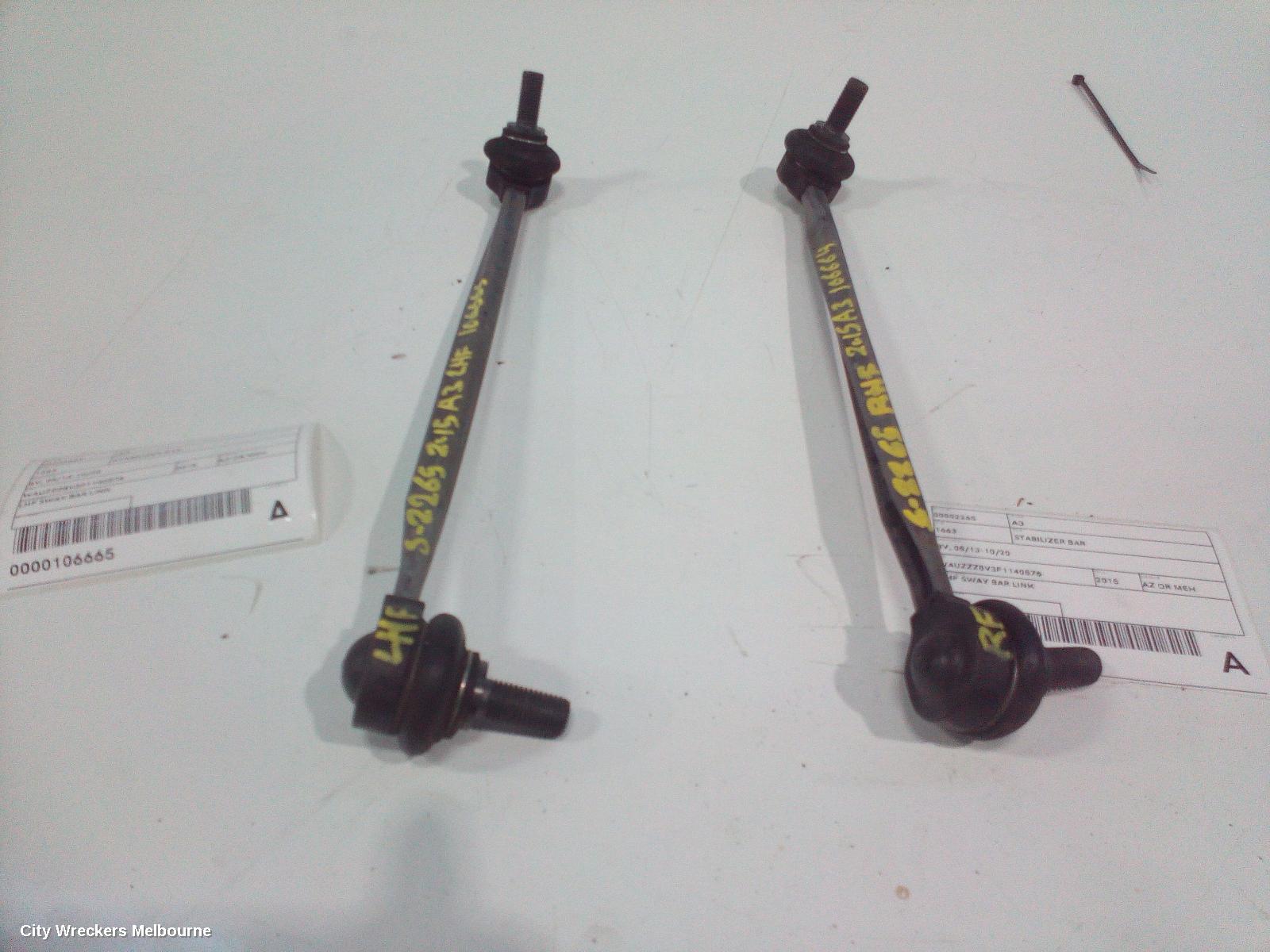 AUDI A3 STABILISER BAR, 8V, 03/2013 - 10/2020 - Image 3