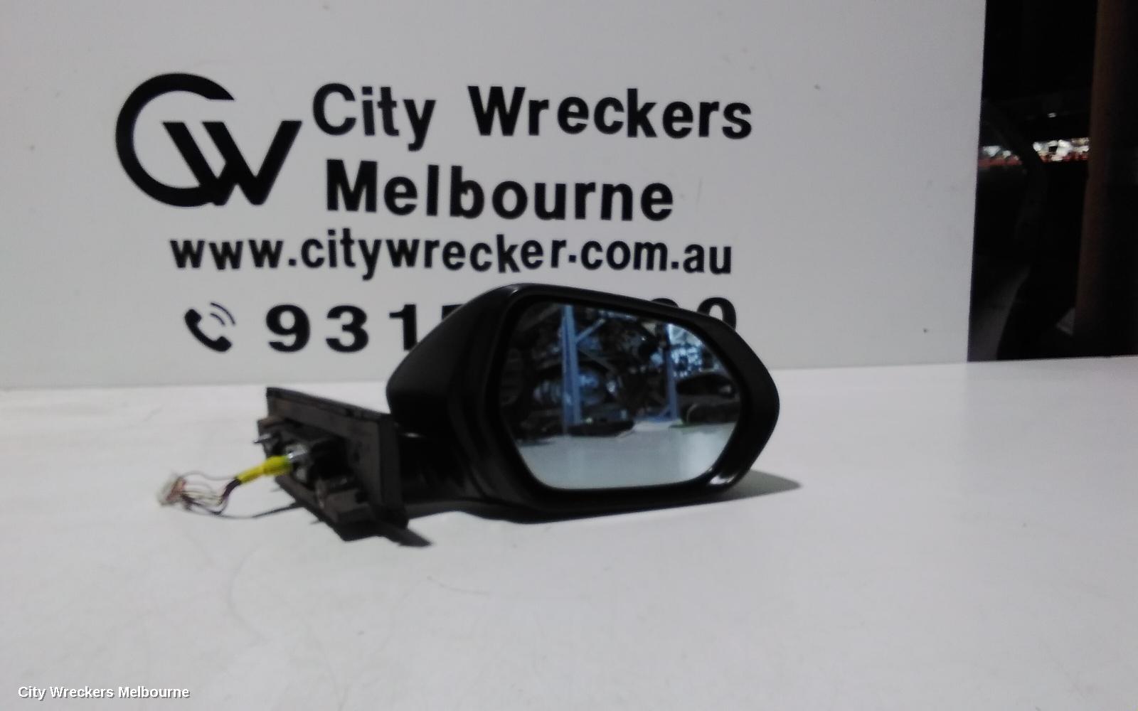 TOYOTA C-HR RIGHT DOOR MIRROR, NON CAMERA TYPE, COLOUR CODED, GEN 1, 12/2016 ONWARDS - Image 1
