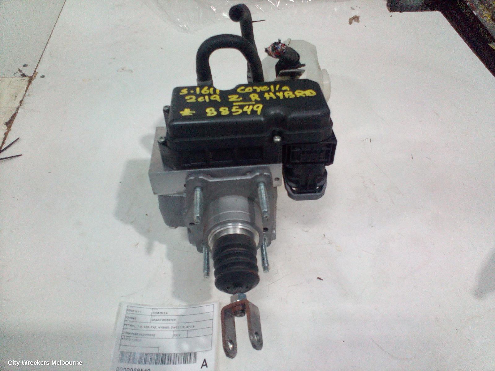 TOYOTA COROLLA BRAKE BOOSTER, PETROL, 1.8, 2ZR-FXE, HYBRID, ZWE211R, 07/2018 ONWARDS - Image 1