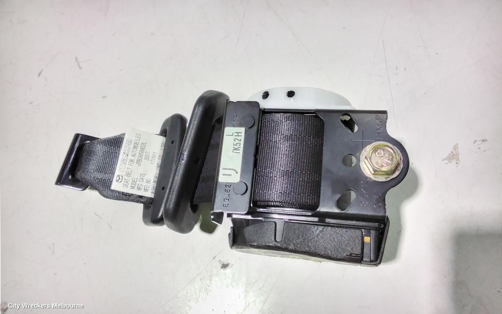 MAZDA CX9 SEATBELT/STALK, LH REAR 3RD ROW, SEAT BELT ONLY (NO STALK), TC, 07/2016 ONWARDS - Image 3