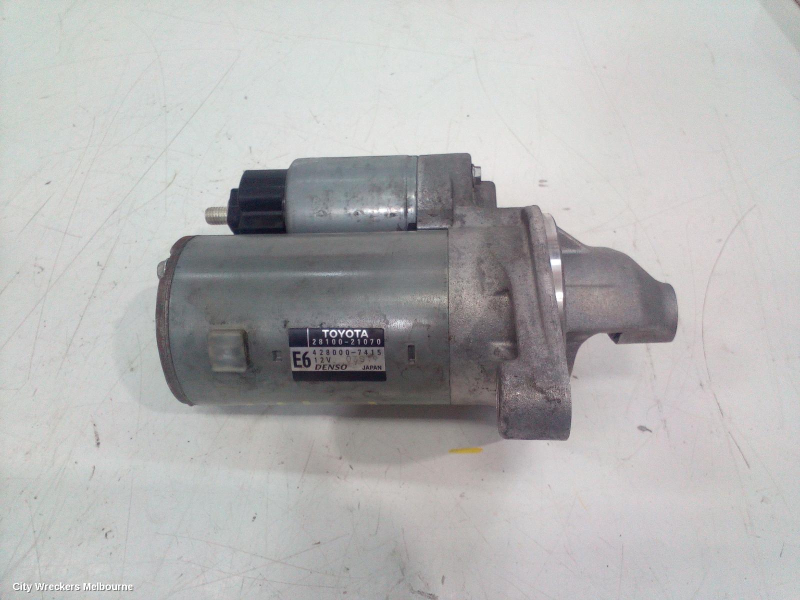 TOYOTA YARIS STARTER, 1.3/1.5, 2NZ/1NZ, NCP13#, 08/2011 - 12/2019 - Image 3