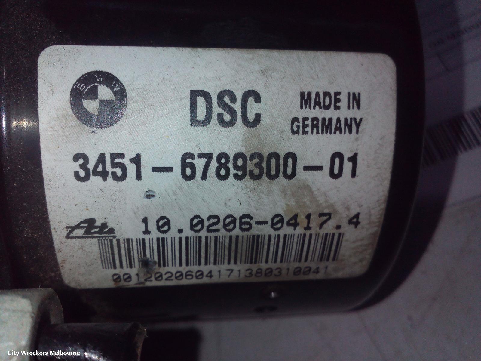 BMW 3 SERIES ABS PUMP/MODULATOR, E90, SEDAN, ON MOTOR P/N 34516789300, ON MODULE P/N 34526789301, 03/2005 - 01/2012 - Image 3