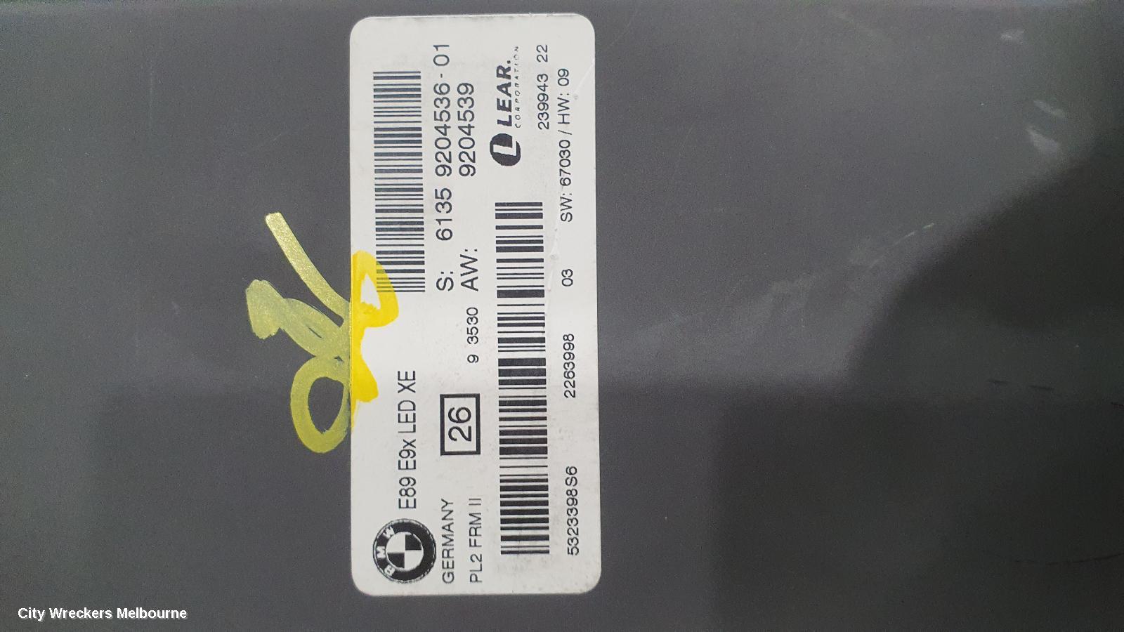 BMW 3 SERIES ECU, FOOTWELL MODULE, E90-E93, 03/2005 - 09/2013 - Image 2