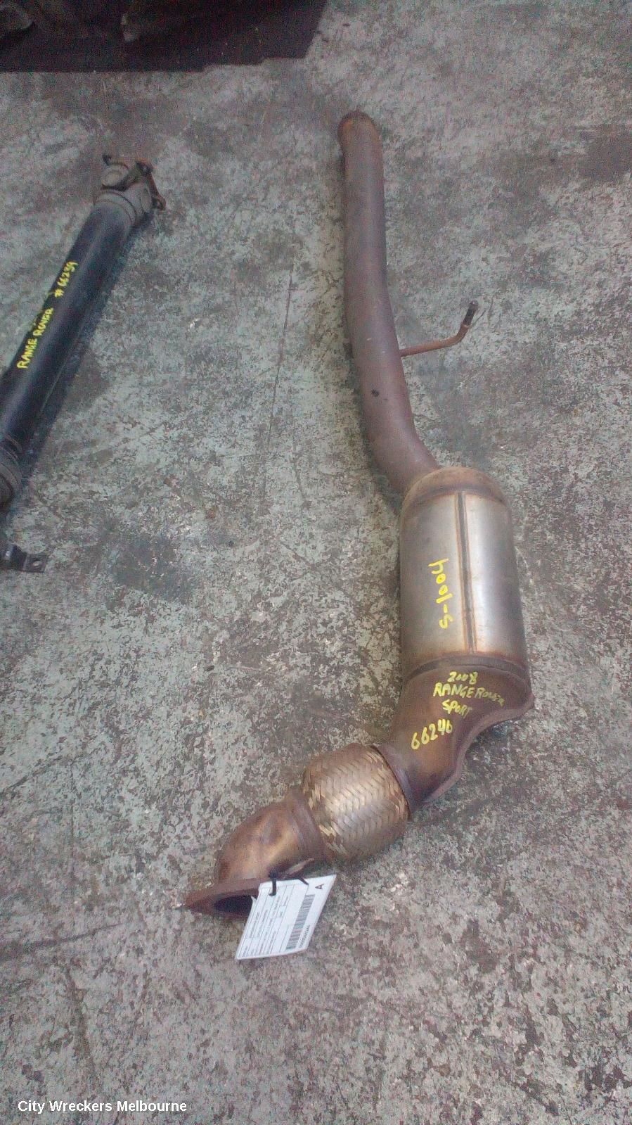 LAND ROVER RANGEROVER SPORT CATALYTIC CONVERTER, DOWNPIPE-CAT TYPE, 2.7, DIESEL, L320, 08/2005 - 09/2009 - Image 2