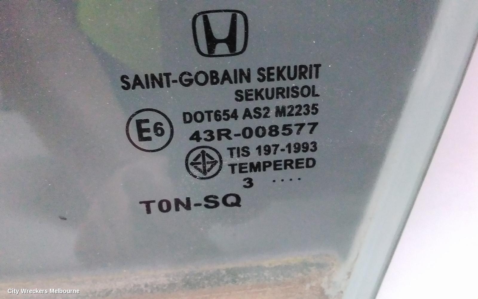 HONDA CRV LEFT FRONT DOOR WINDOW, RM, 11/2012 - 04/2017 - Image 2