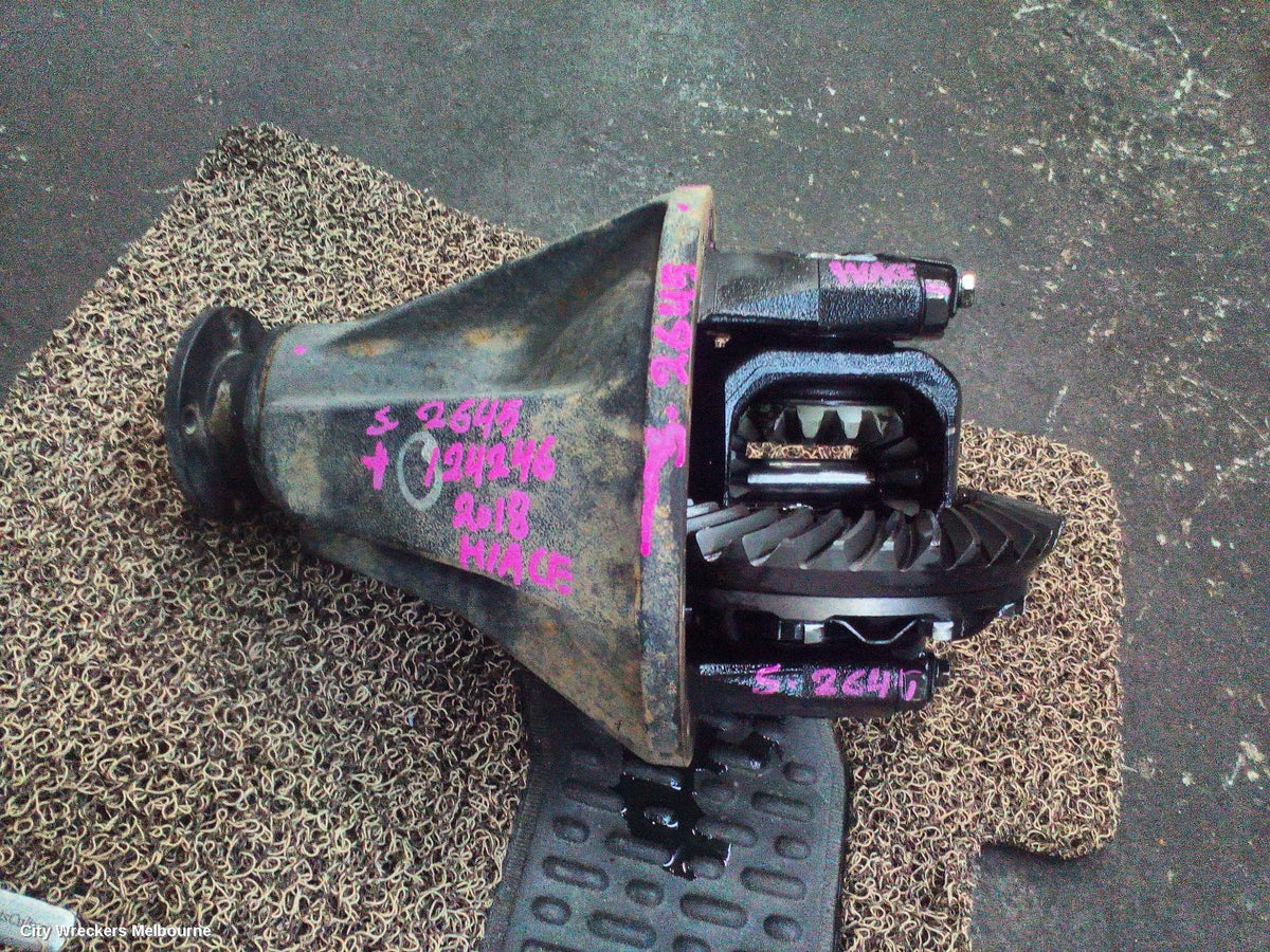 TOYOTA HIACE DIFFERENTIAL CENTRE, REAR, PETROL, TRH, 4.875 RATIO (A07A CODE), NON LSD TYPE, 03/2015 - 04/2019 - Image 2
