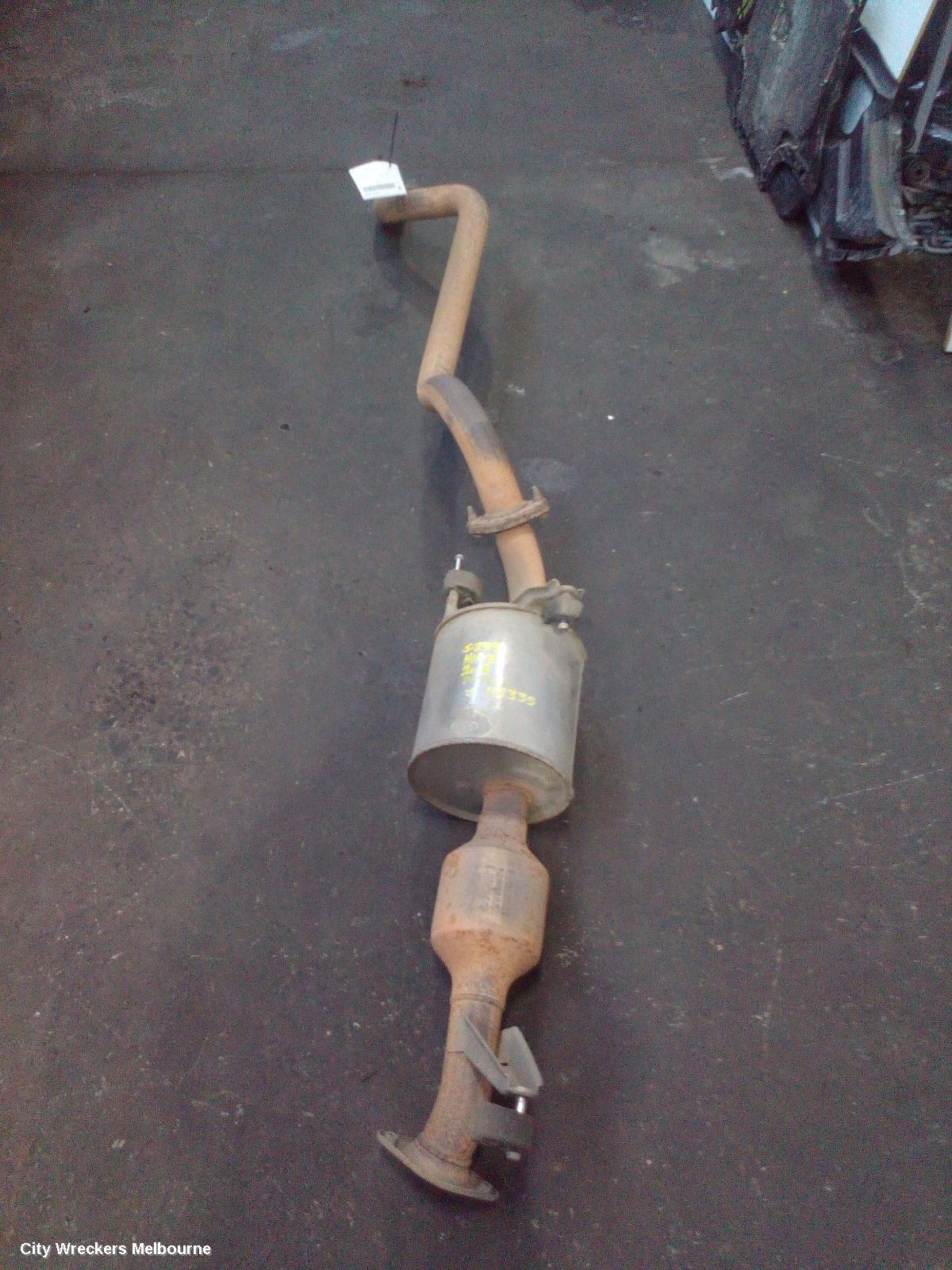 TOYOTA HIACE EXHAUST SYSTEM, TRH/KDH 03/2005 - 04/2019 - Image 1