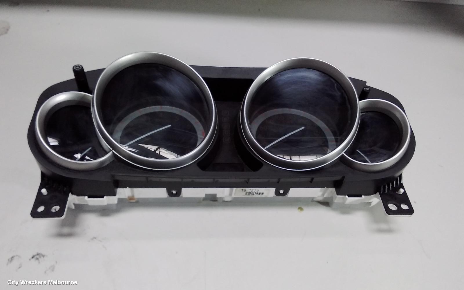 MAZDA CX9 INSTRUMENT CLUSTER, INSTRUMENT CLUSTER, AUTO T/M, LUXURY/GRAND TOURING/CLASSIC, RED NEEDLE TYPE, TB, 12/2007 - 10/2009 - Image 3