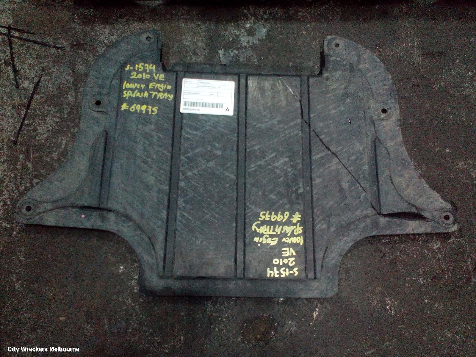 HOLDEN COMMODORE LOWER ENGINE SPLASH TRAY - Image 1