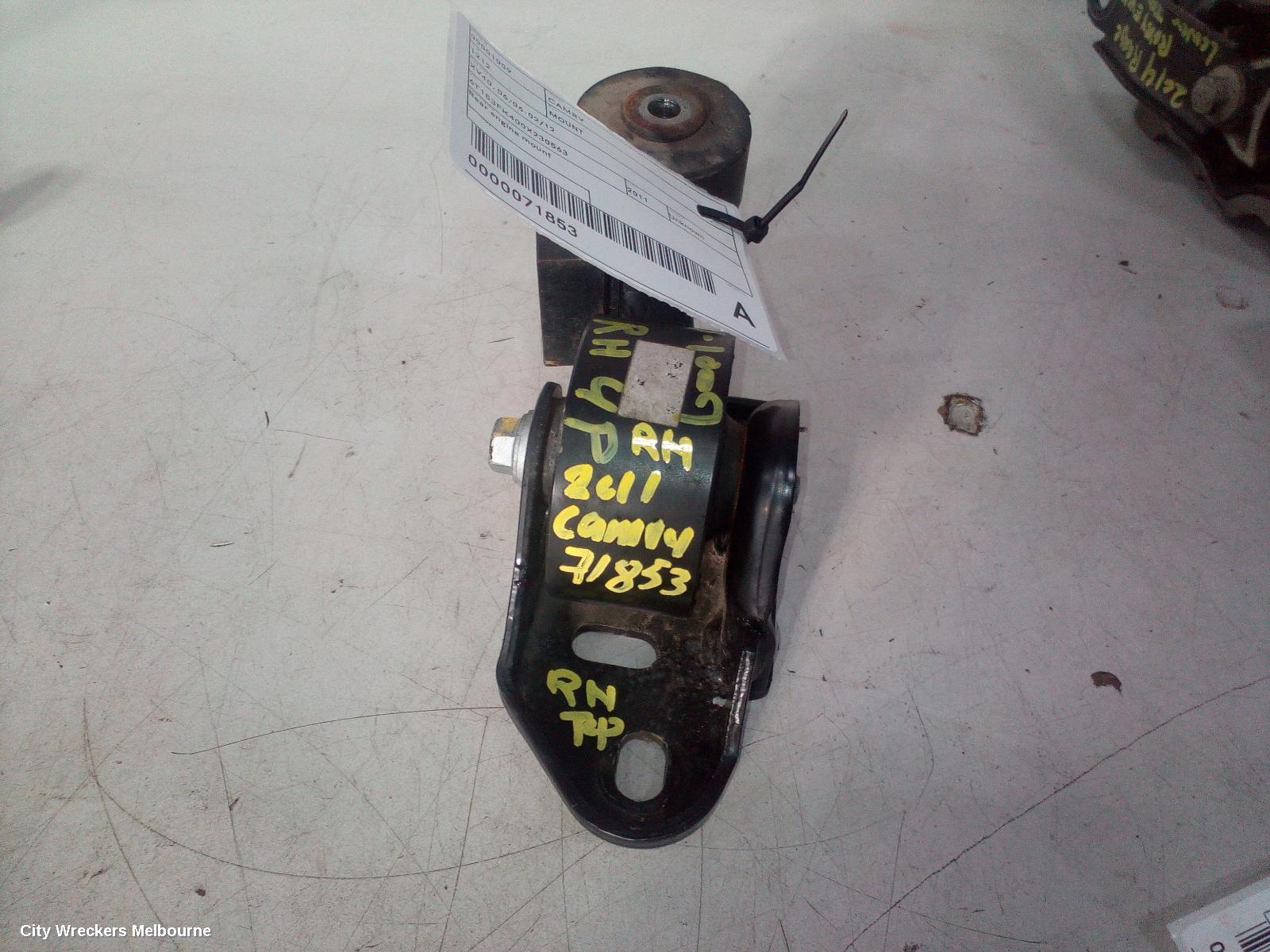 TOYOTA CAMRY MOUNT, XV40, 06/2006 - 02/2012 - Image 1
