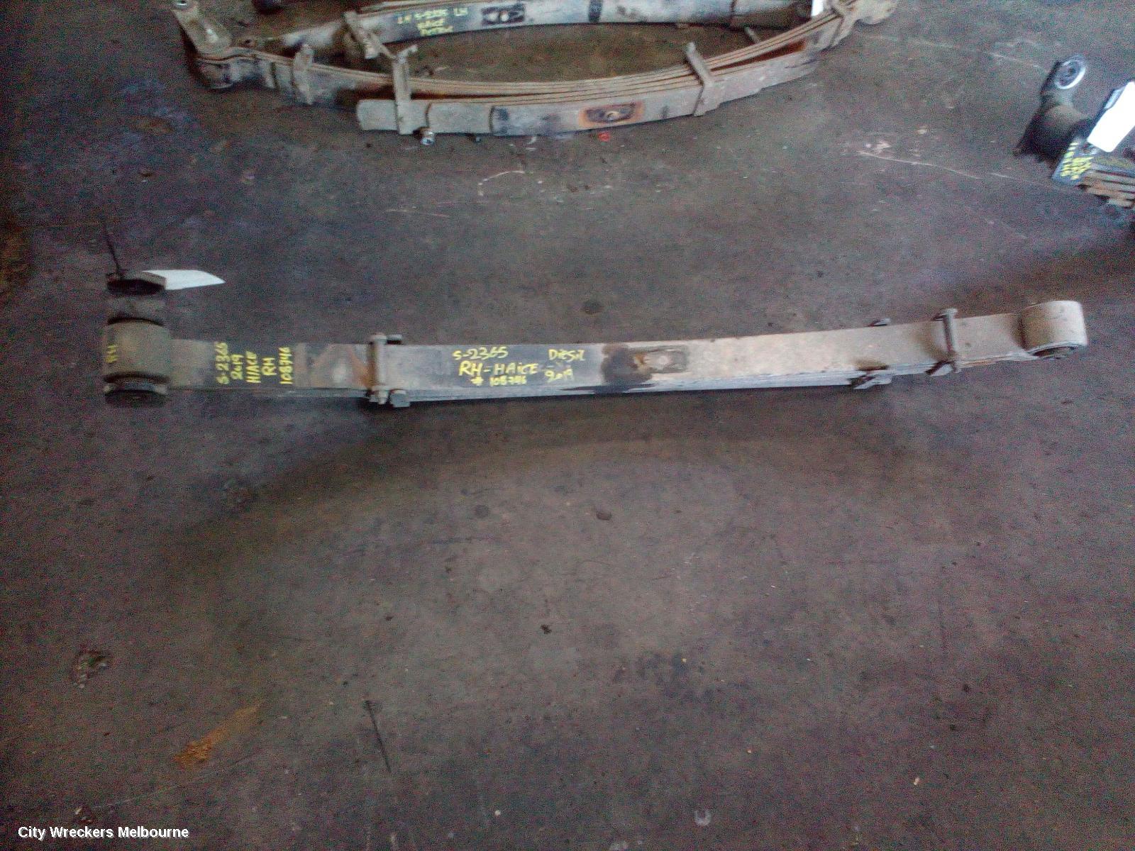 TOYOTA HIACE REAR LEAF SPRING, 300 SERIES, LWB, BUS, RH SIDE, 04/2019 ONWARDS - Image 3