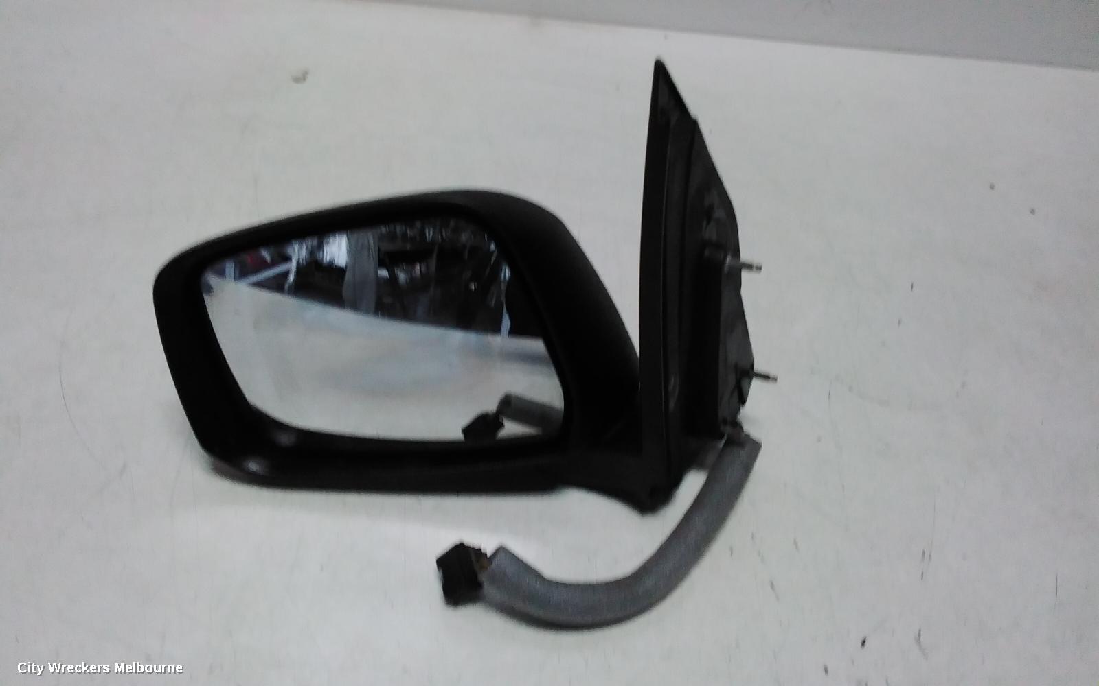 NISSAN NAVARA LEFT DOOR MIRROR, D40, POWER, COLOUR CODED, W/ INDICATOR TYPE, 09/2005 - 08/2015 - Image 2