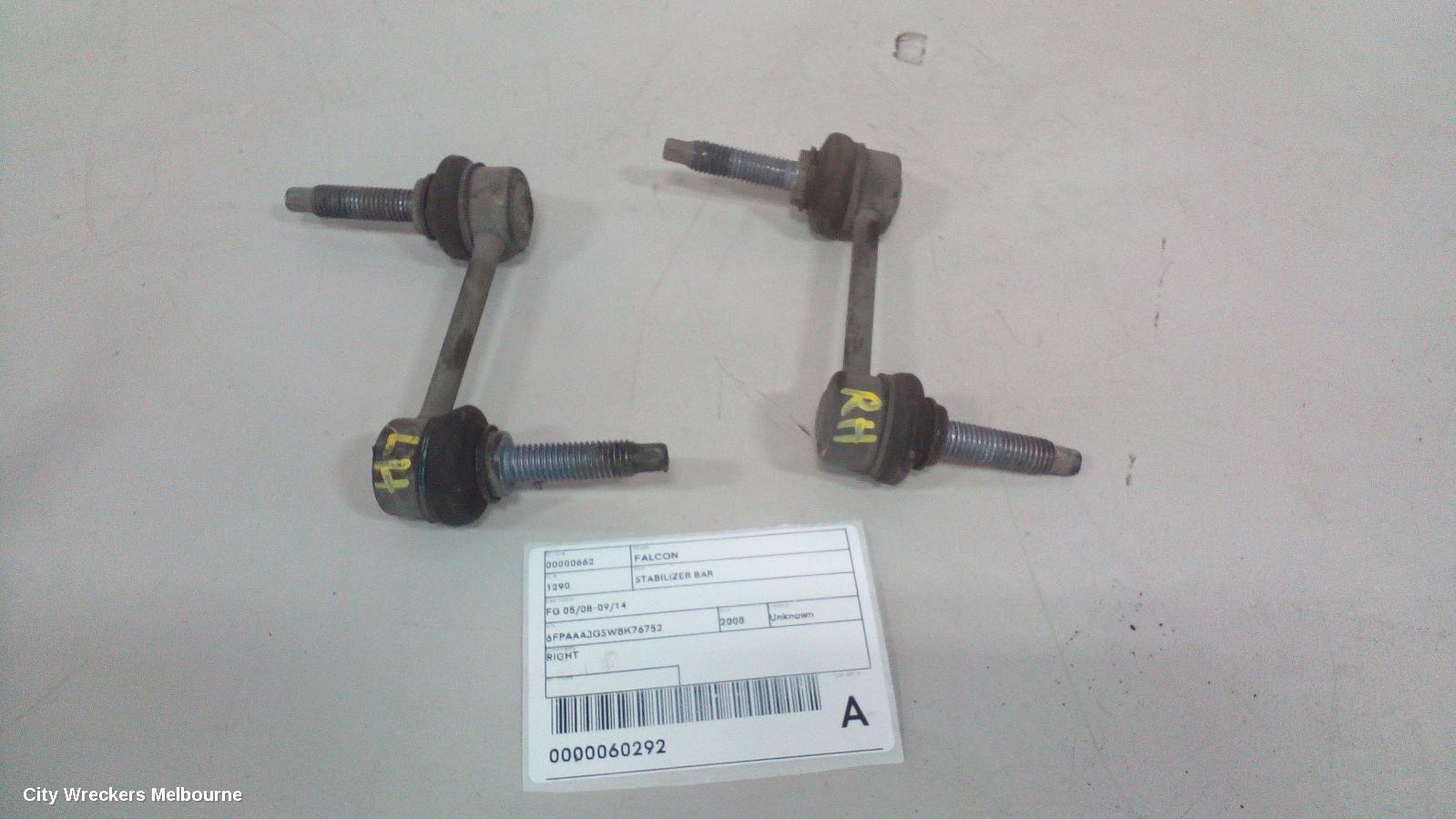 FORD FALCON STABILISER BAR, FG 05/2008 - 09/2014 - Image 1