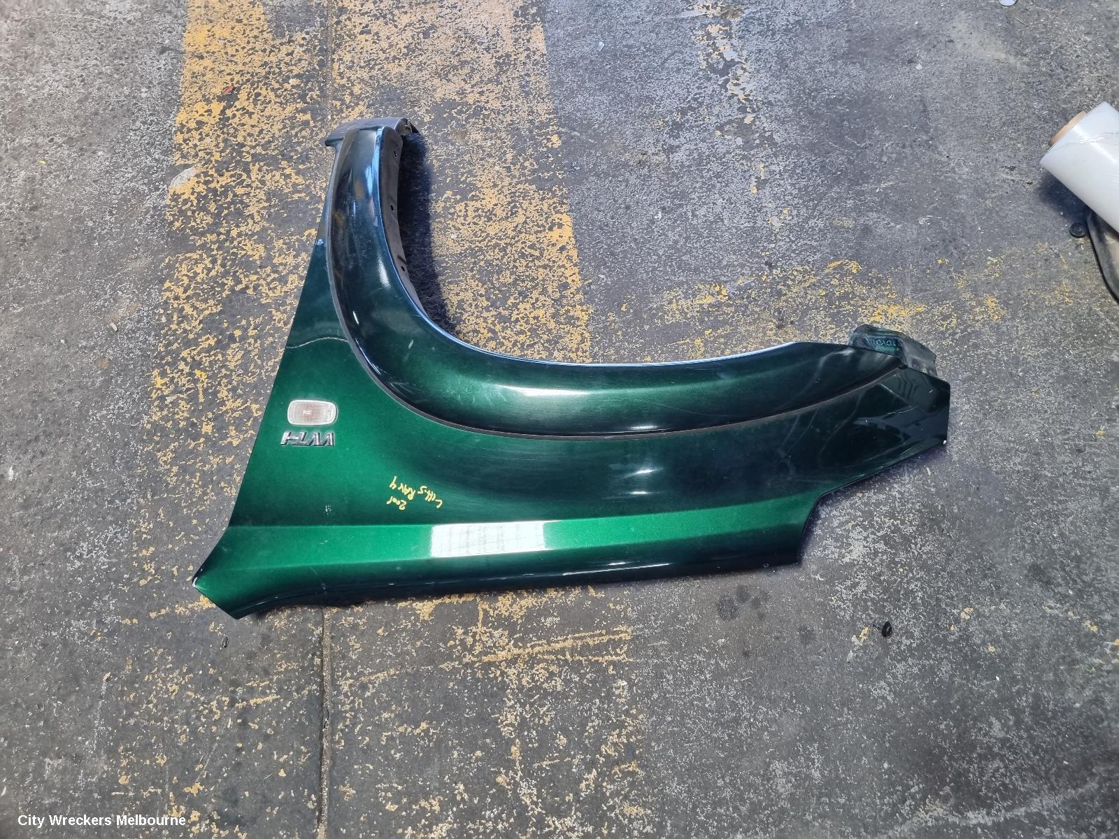 TOYOTA RAV4 LEFT GUARD, ACA2#R, CRUISER, FLARED TYPE, 07/2003 - 10/2005 - Image 1