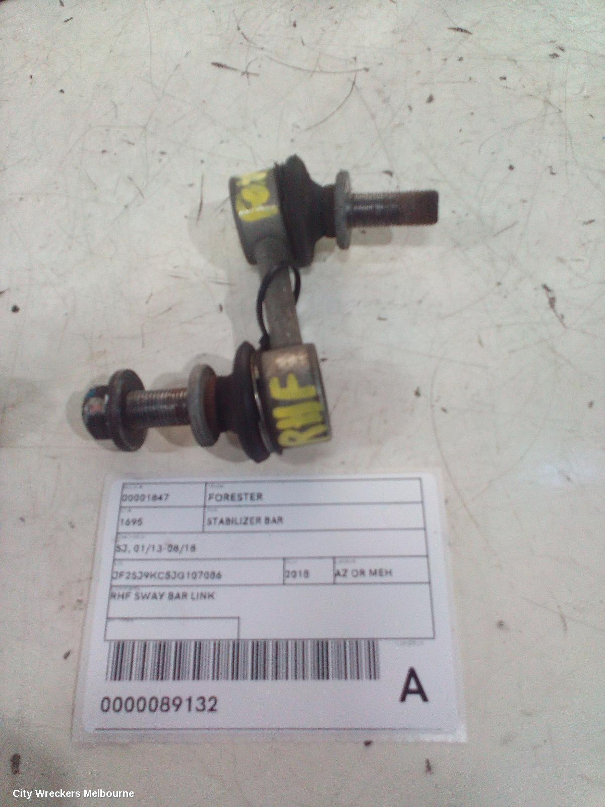 SUBARU FORESTER STABILISER BAR, SJ, 01/2013 - 08/2018 - Image 2