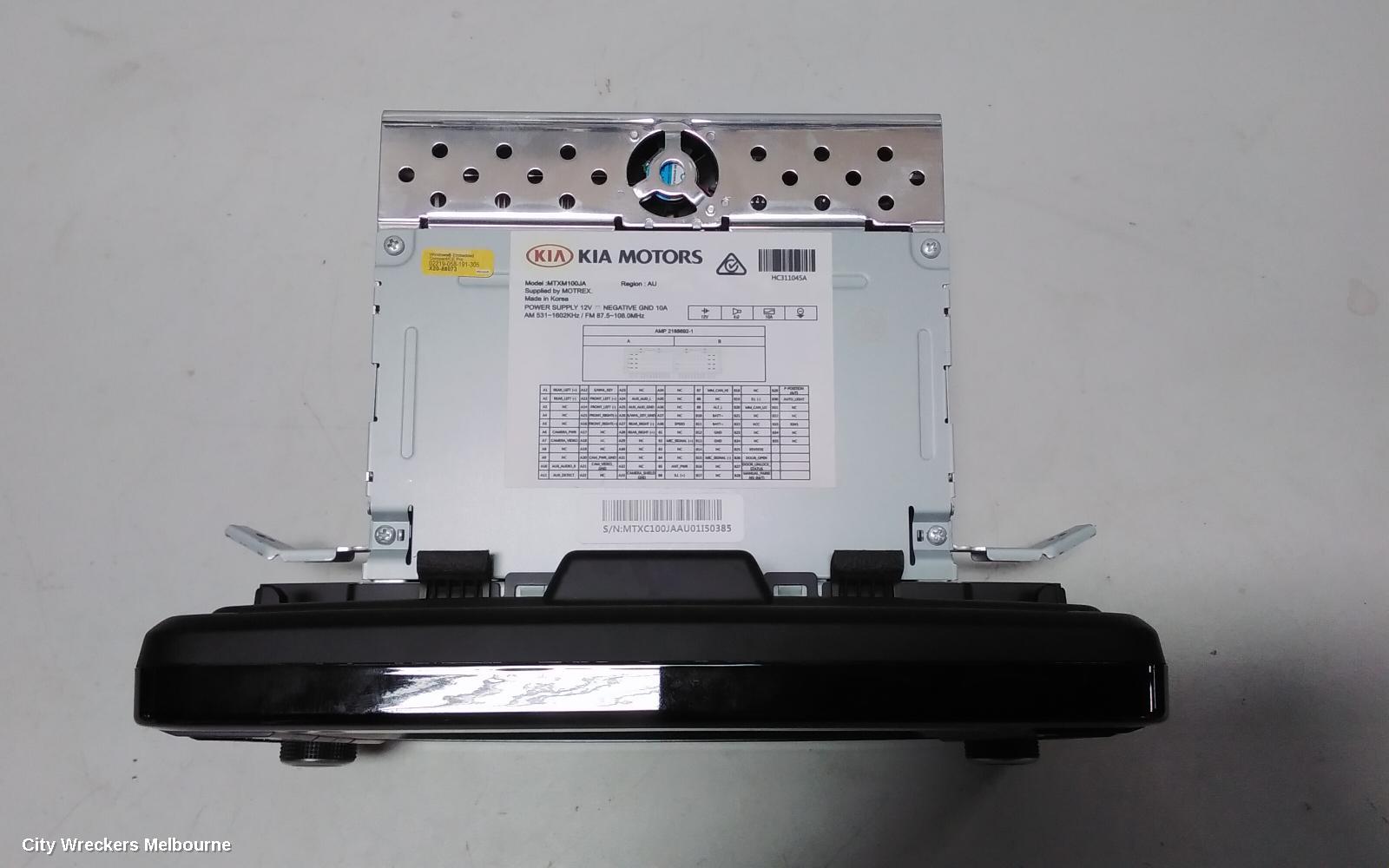 KIA PICANTO RADIO/CD/DVD/SAT/TV, DISPLAY UNIT, 7IN TOUCHSCREEN, JA, 05/2017 - 07/2020 - Image 3