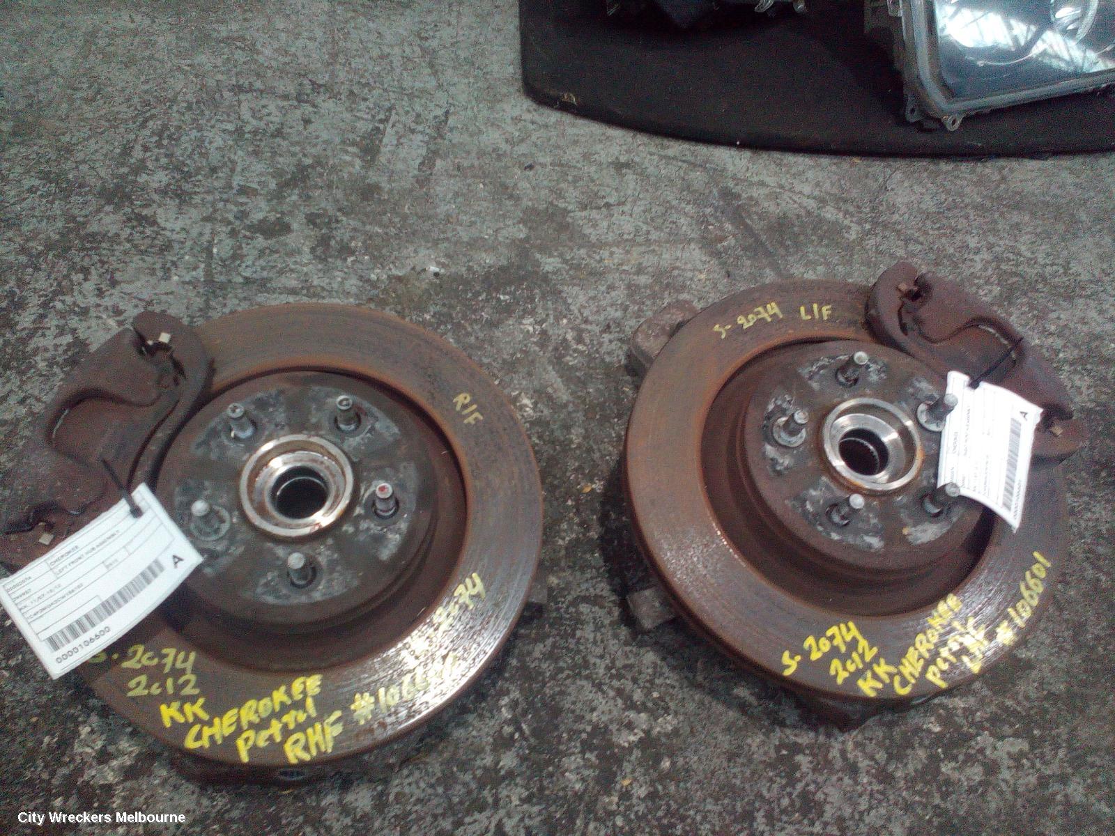 JEEP CHEROKEE LEFT FRONT HUB ASSEMBLY, KK, 11/2007 - 10/2012 - Image 3