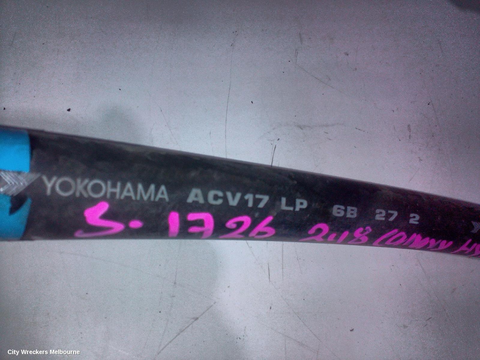 TOYOTA CAMRY A/C HOSES, XV70, PETROL, 2.5, A25A-FKS, EVAPORATOR TO COMPRESSOR, 09/2017 - 05/2024 - Image 2