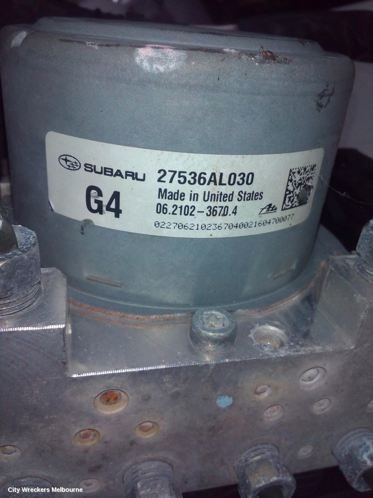 SUBARU OUTBACK ABS PUMP/MODULATOR, 6TH GEN, P/N 27536AL030, 08/2014 - 12/2020 - Image 2