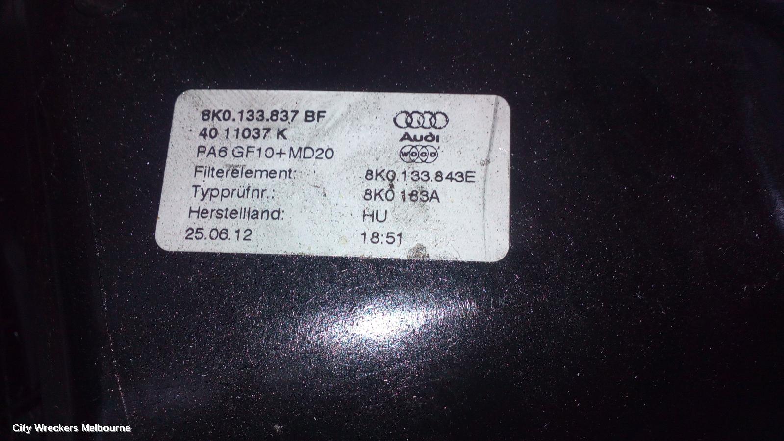 AUDI Q5 AIR CLEANER/BOX, AIR CLEANER, 8R, 2.0, DIESEL, 03/2009 - 01/2017 - Image 1