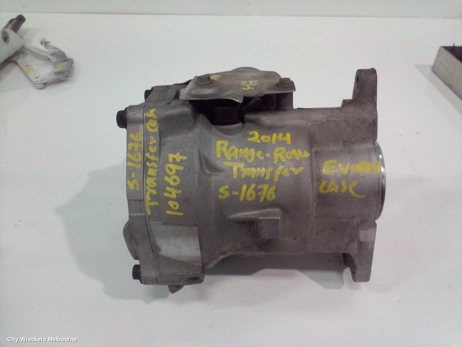 LAND ROVER RANGEROVER EVOQUE TRANSFER CASE, AUTO, DIESEL, 2.2, 9 SPEED, L538, 03/2014 - 08/2015 - Image 1
