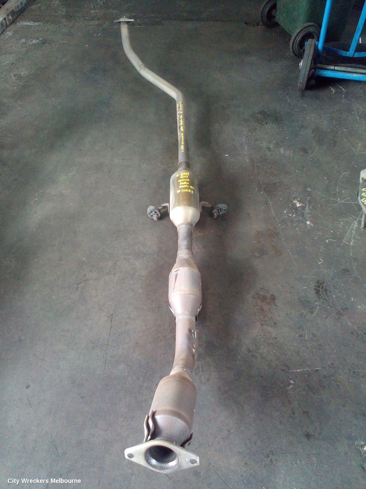TOYOTA COROLLA CATALYTIC CONVERTER, UNDER CAR-CAT TYPE, 1.8, PETROL, ZRE172R, 12/2013 - 06/2019 - Image 1