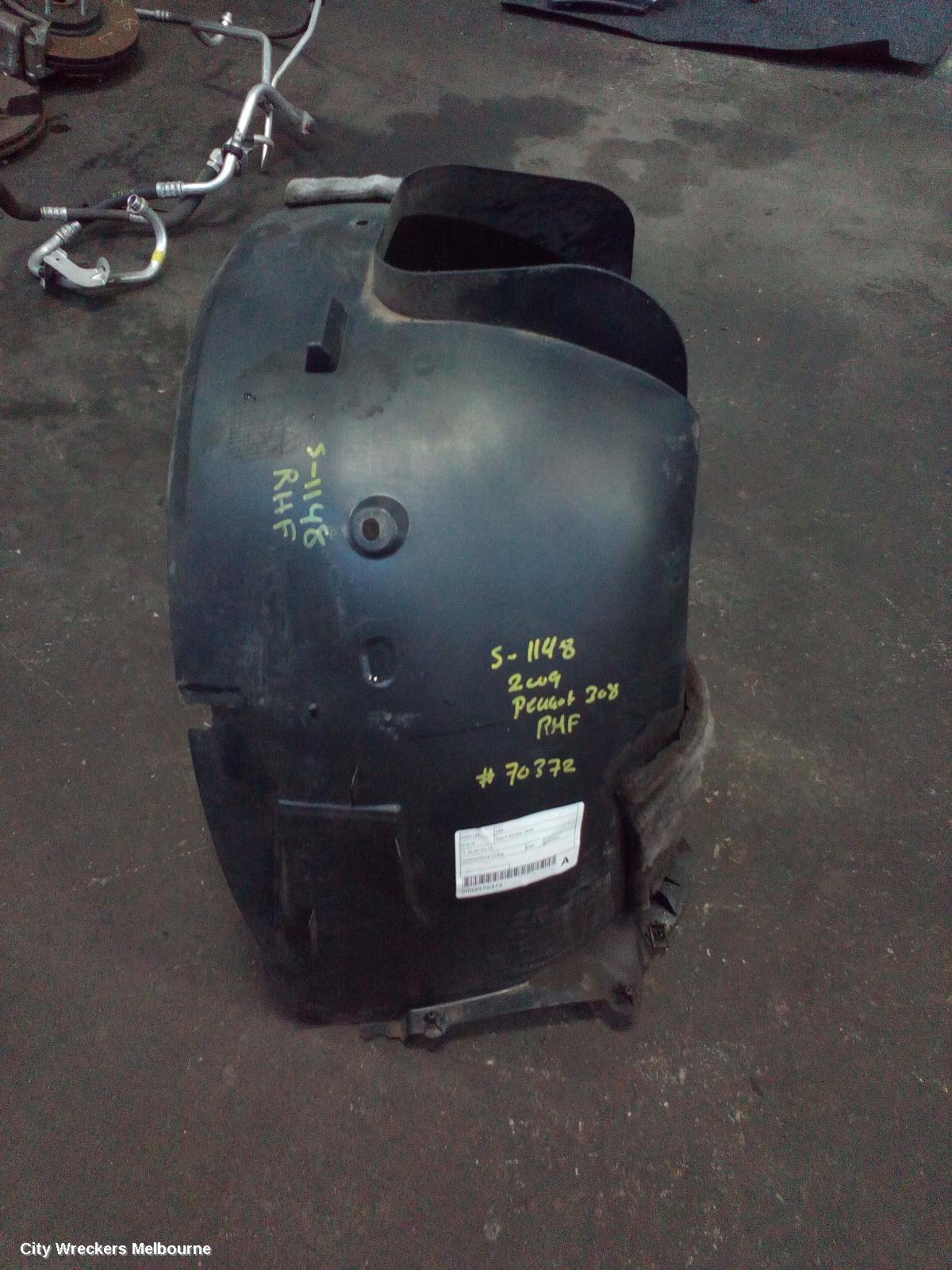 PEUGEOT 308 RIGHT GUARD LINER, T7, 09/2007 - 09/2014 - Image 2
