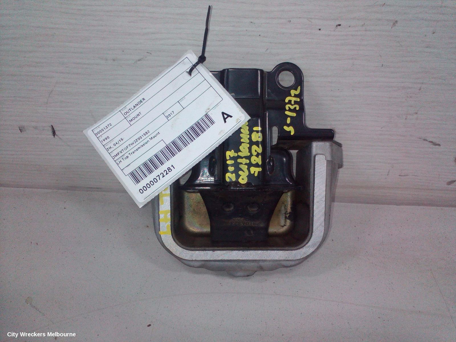 MITSUBISHI OUTLANDER MOUNT, ZK, 04/2015 - 07/2021 - Image 1