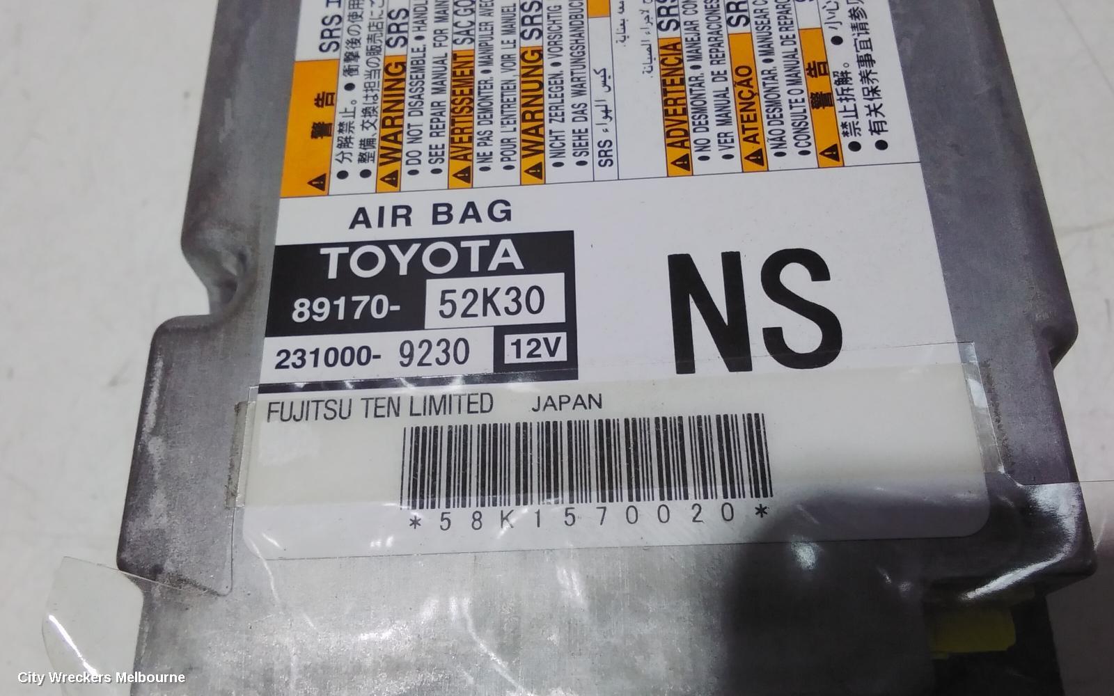 TOYOTA PRIUS AIRBAG MODULE/SENSOR, NHP10R, PRIUS C, MODULE, 02/2015 - 05/2017 - Image 2