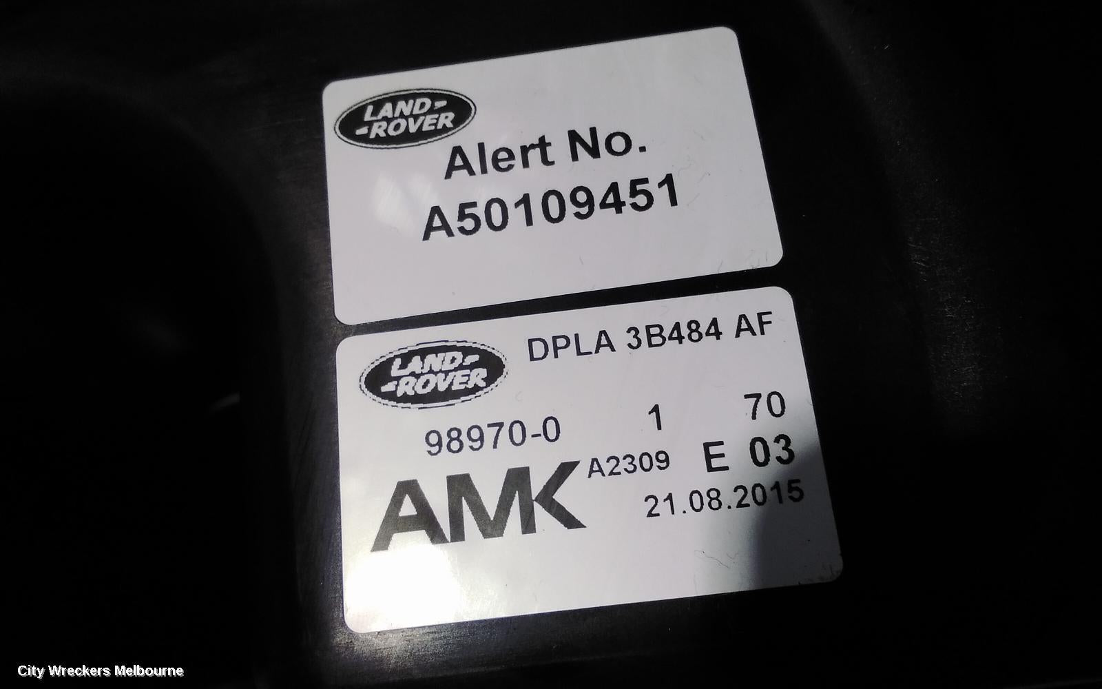 LAND ROVER RANGEROVER SPORT AIR RIDE COMPRESSOR, AIR COMPRESSOR, L494, 12/2013 - 05/2018 - Image 3